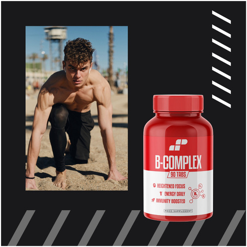 MP NUTRITION Vitamin B-Complex - 90tabs - Komplex Vitamín B