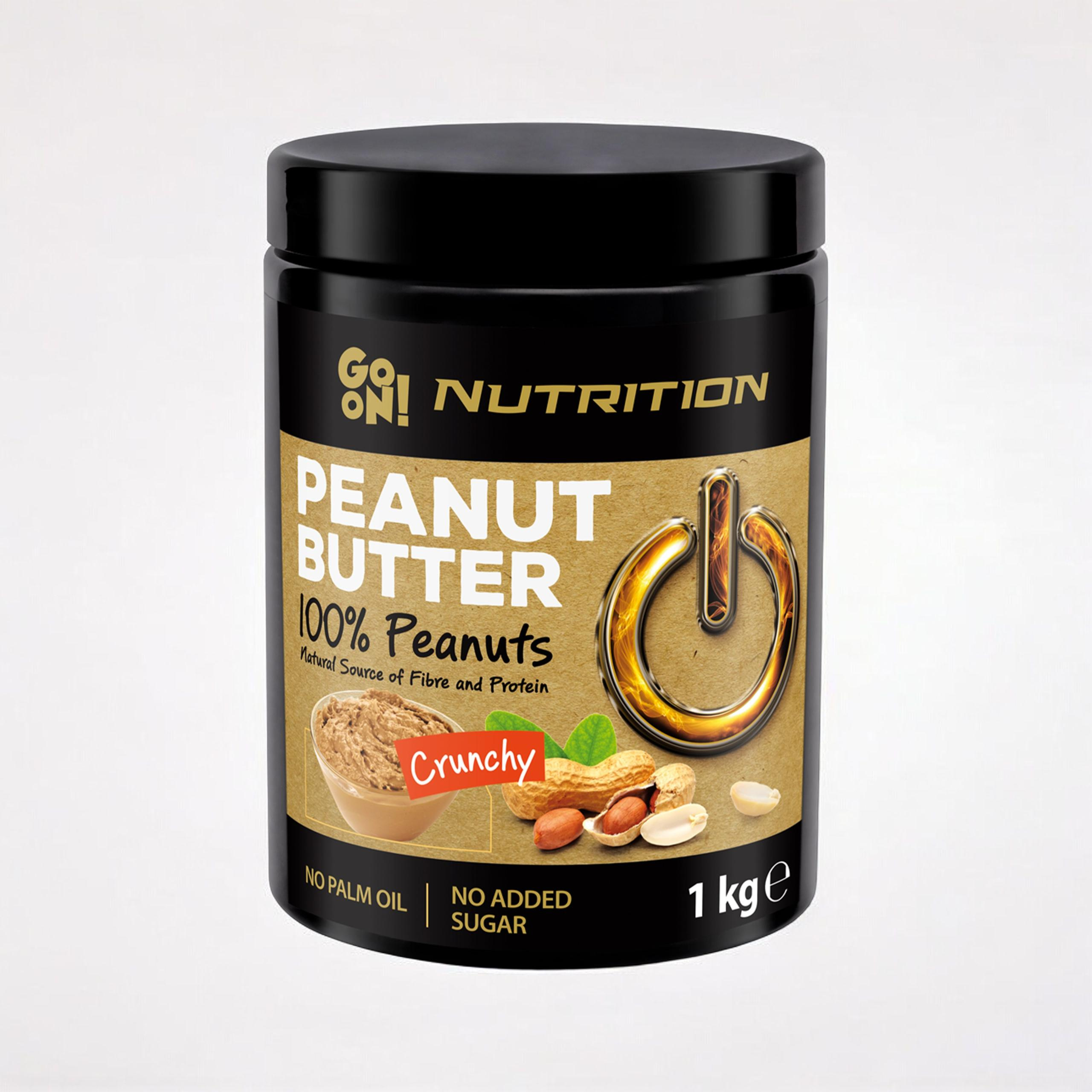 GO ON NUTRITION Peanut Cream - 100% Arašídových Ořechů - 1000g