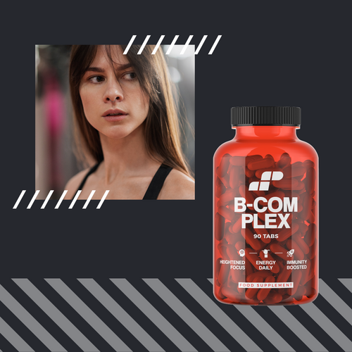 MP NUTRITION Vitamin B-Complex - 90tabs - Komplex Vitamín B