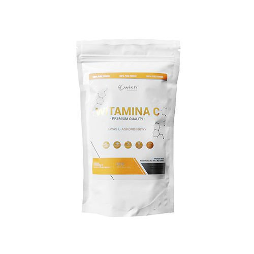 WISH Pharmaceutical Vitamin C 1000mg (Kyselina L-Askorbová) - 500g