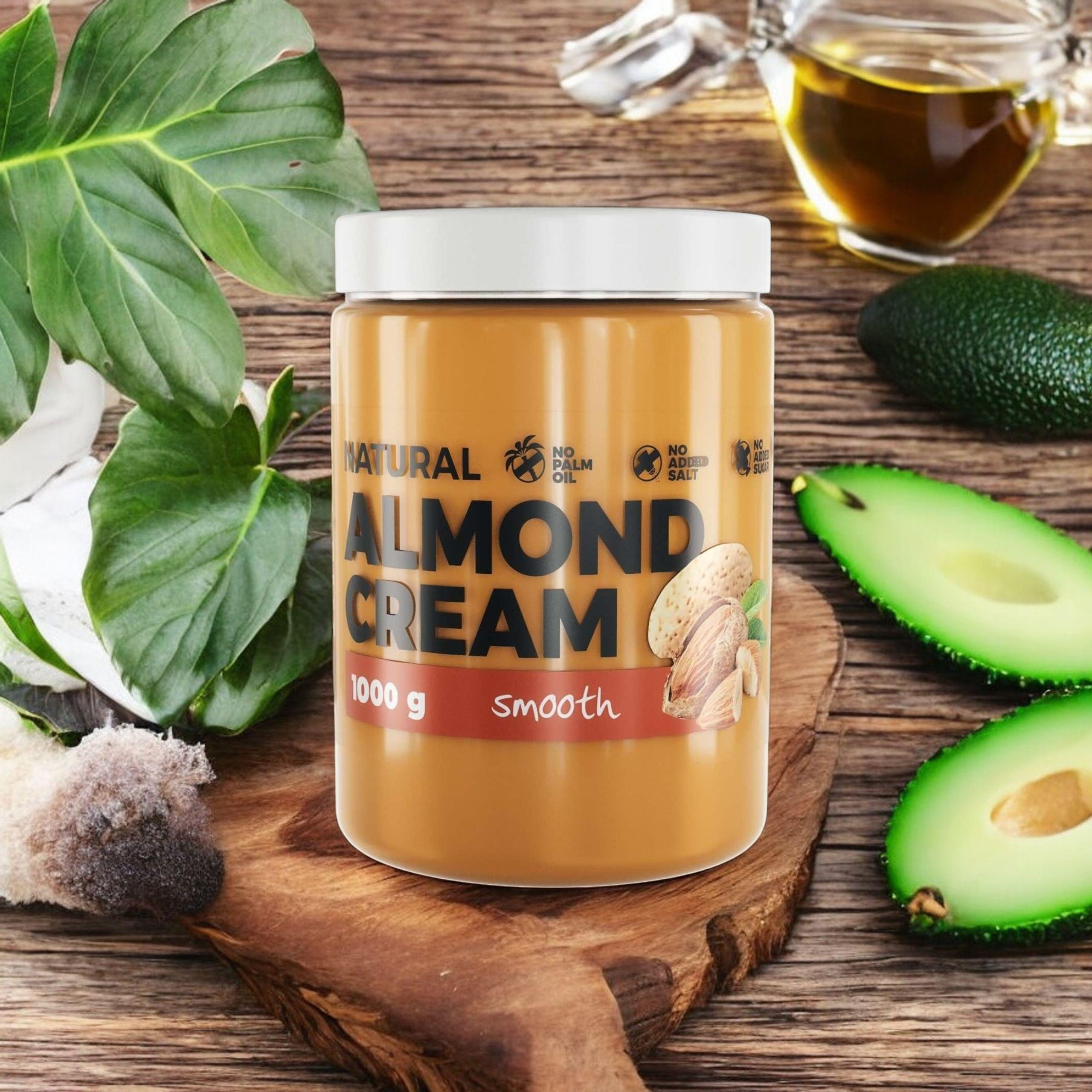 7 NUTRITION - Almond Butter - 1000g - Smooth - Mandlový Máslo