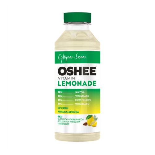 OSHEE - Vitaminová Limonáda - 555ml - Citrón Borovice
