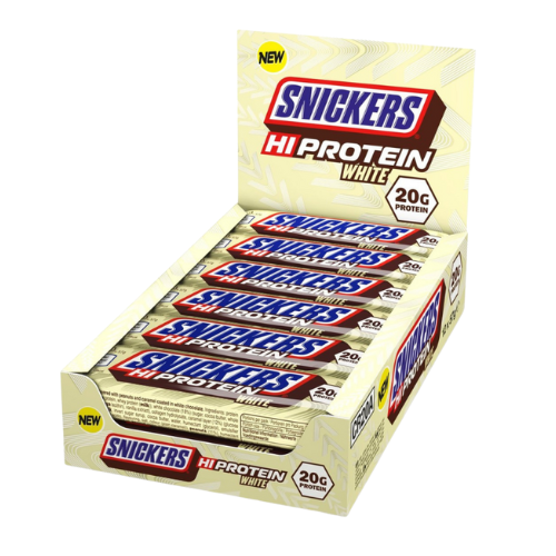 Mars - Tyčinka SnickersHIProtei s Nízkým Obsahem Cukru - 12x 57g - Bílá