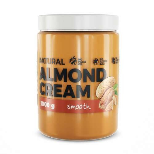 7 NUTRITION - Almond Butter - 1000g - Smooth - Mandlový Máslo