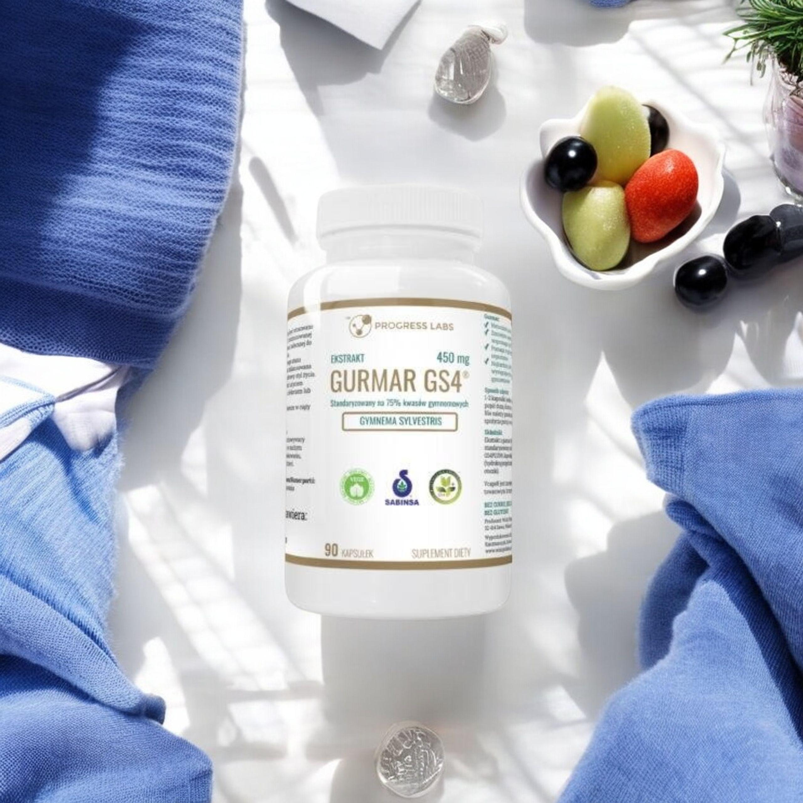 PROGRESS LABS - Gurmar GS4 - 90 kapslí