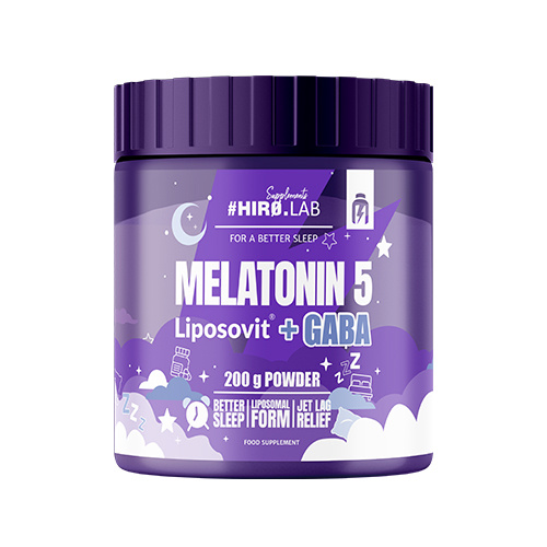 HIRO.LAB Melatonin 5 Liposovit + GABA - 200g