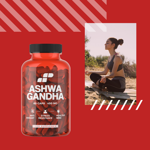 MP NUTRITION Ashwagandha 450mg 9% witanolidů - 60 caps