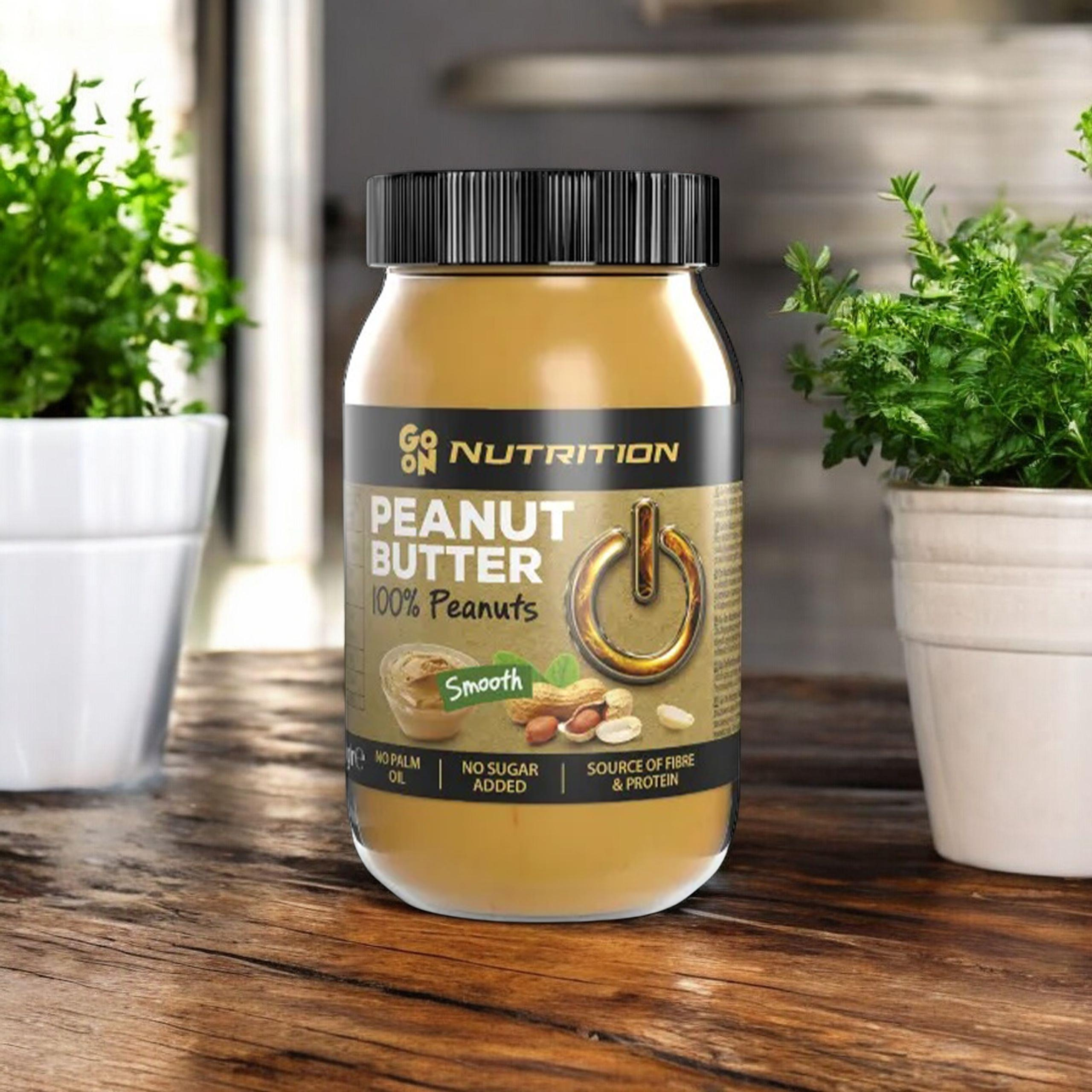 GO ON NUTRITION Peanut Cream 100% Peanuts - 900g - Arašídový krém