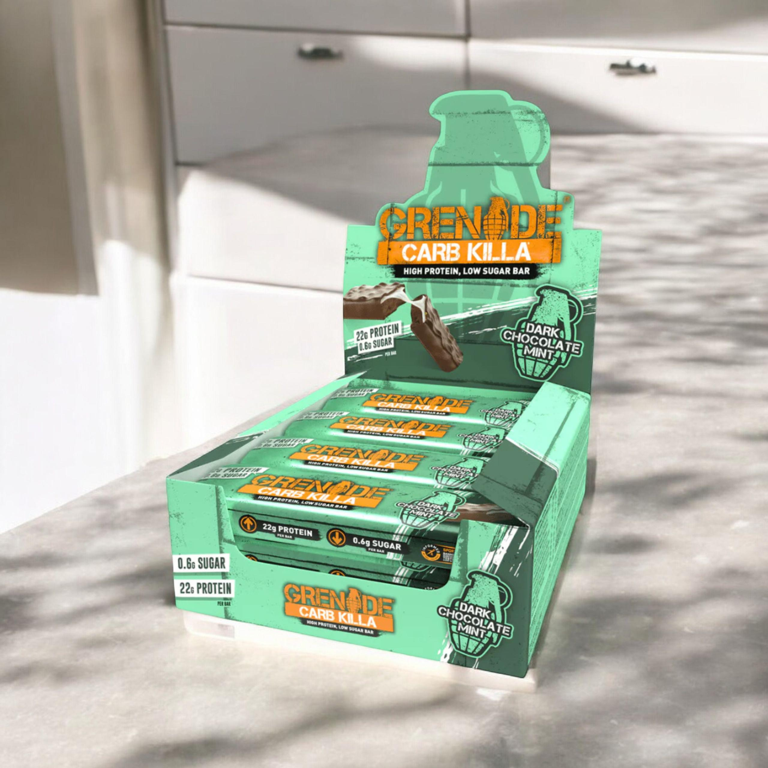 GRENADE - Proteinová tyčinka - 60g x12 