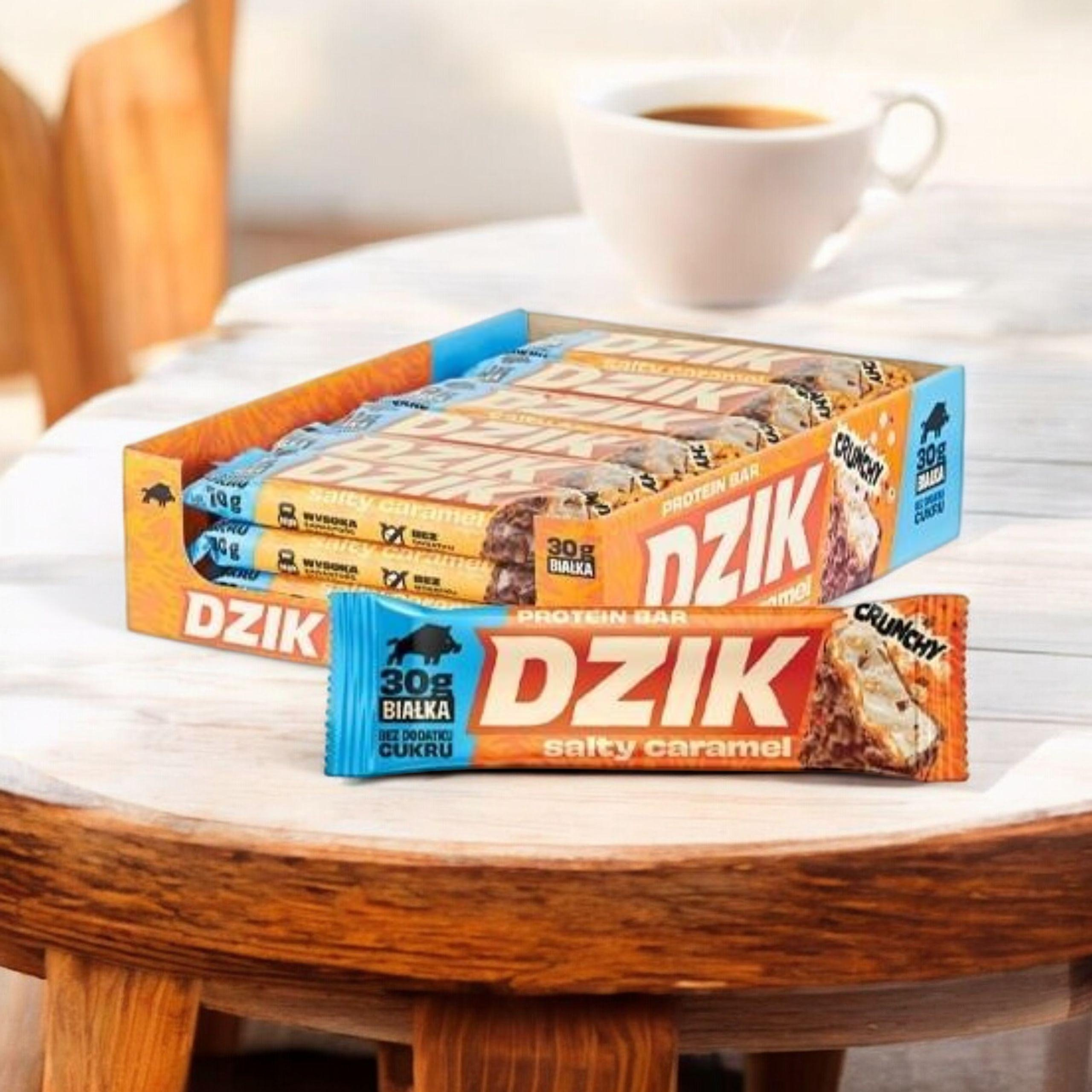 DZIK - Proteinová tyčinka křupavá - 24x 70g 