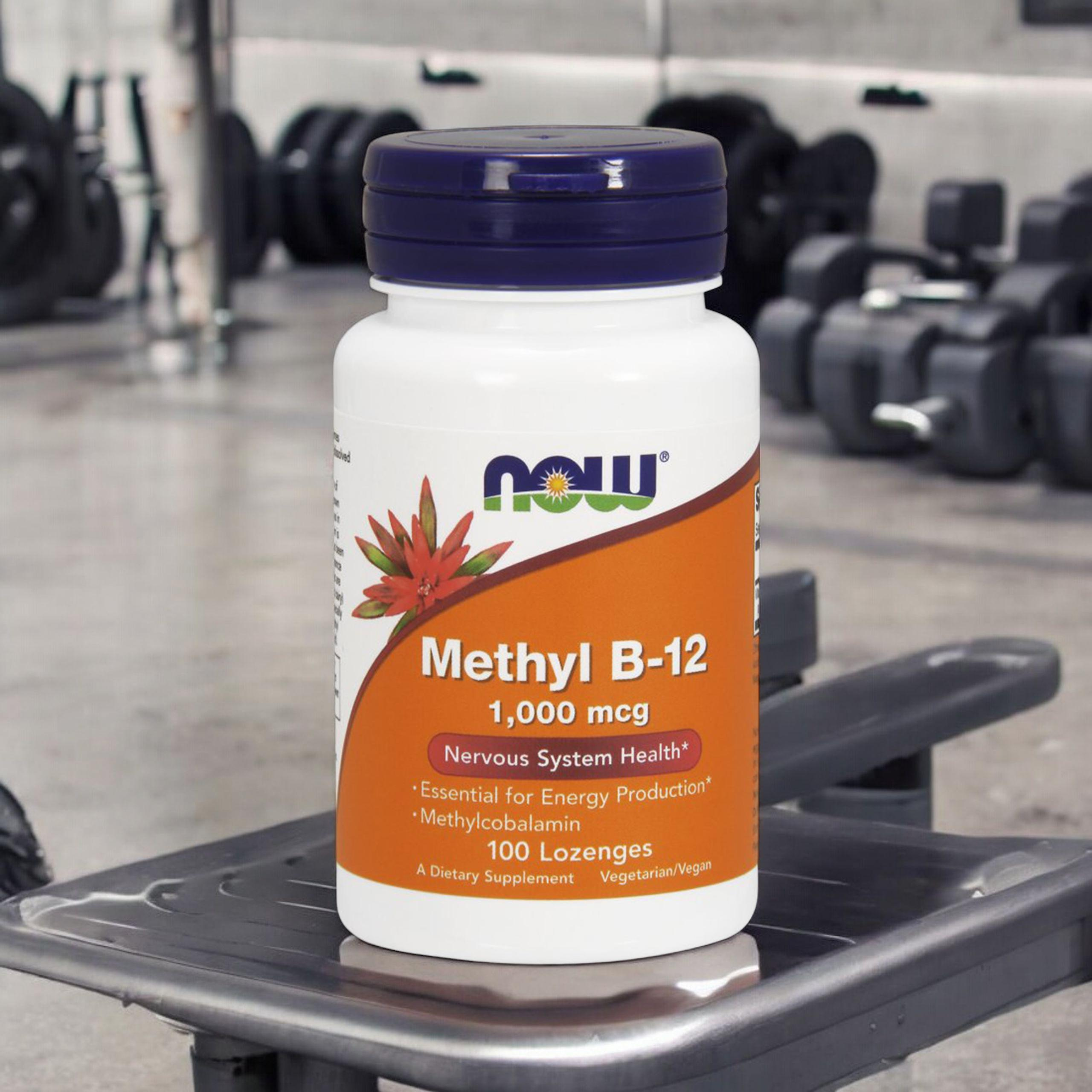 NOW Methyl B-12 1000mcg - 100 lozenges