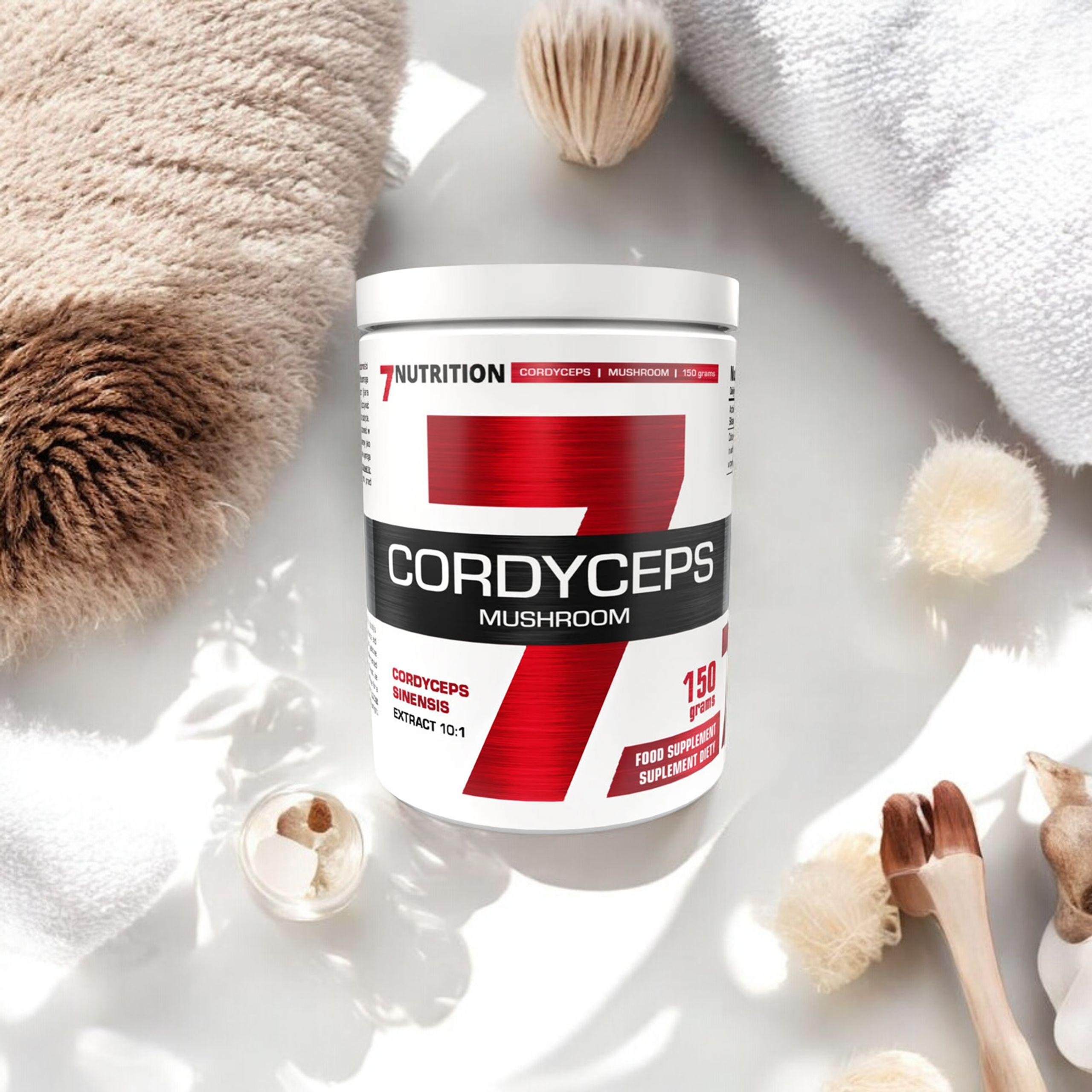 7 NUTRITION Cordyceps Mushroom - 150g - Housenice čínská