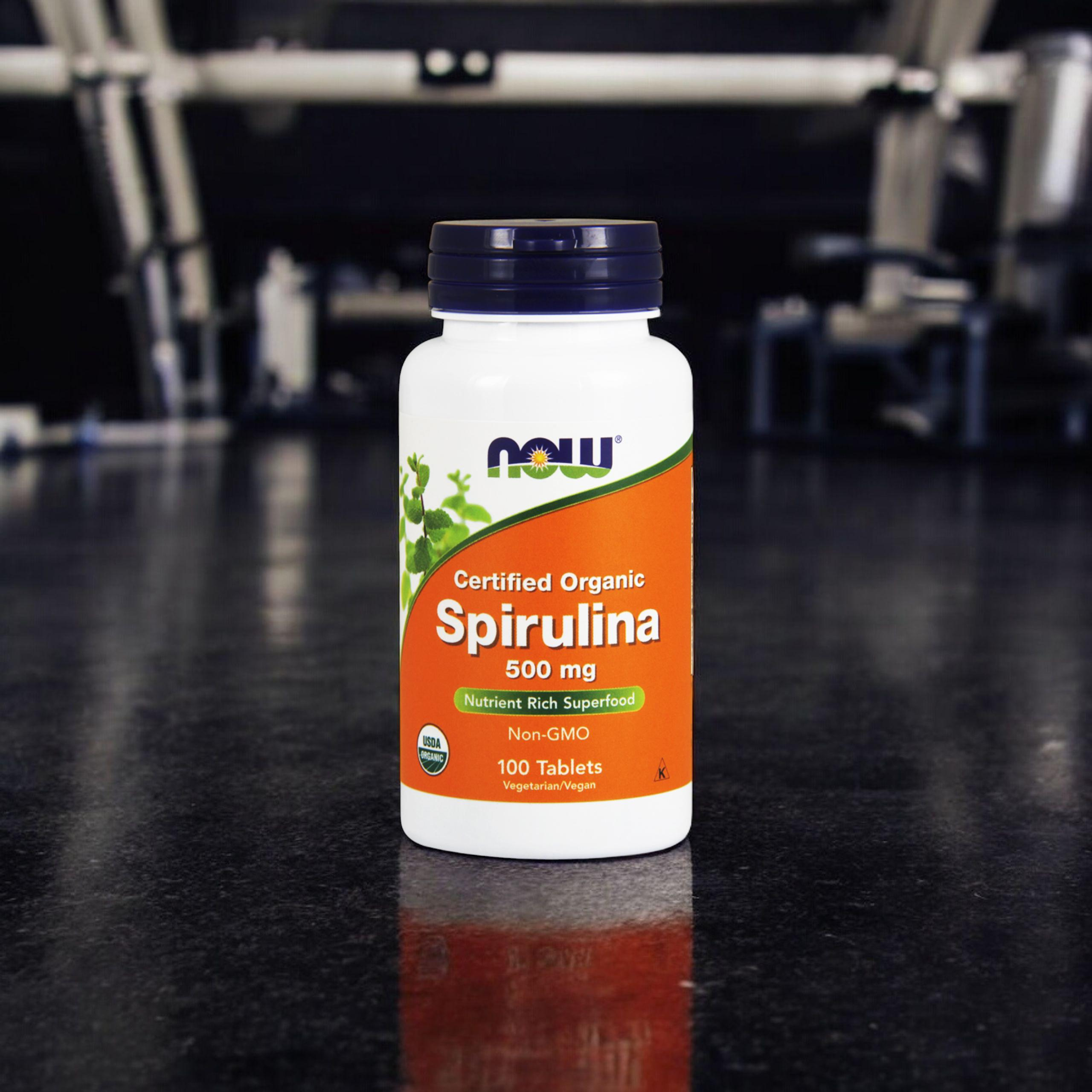 NOW Spirulina 500mg - 100tab
