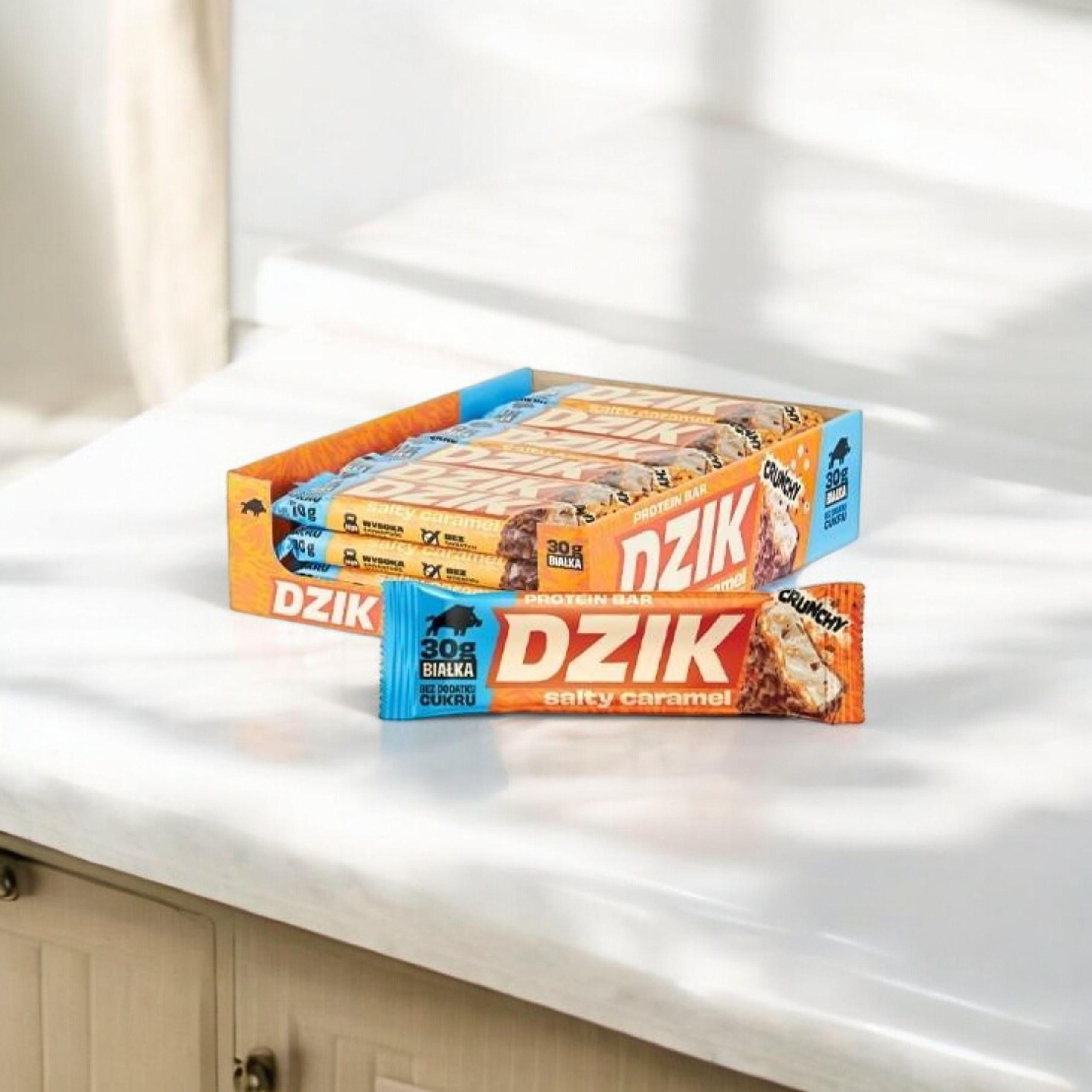 DZIK - Proteinová tyčinka křupavá - 24x 70g