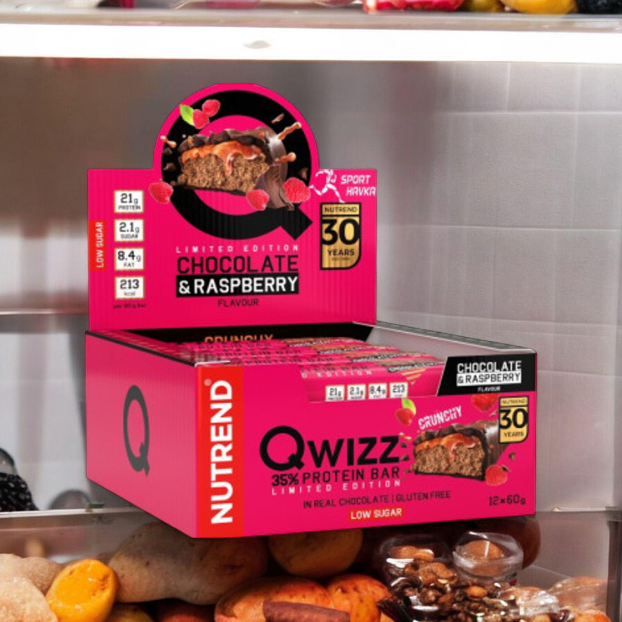 NUTREND - Tyčinka QWIZZ Protein Bar - 24x 60g 