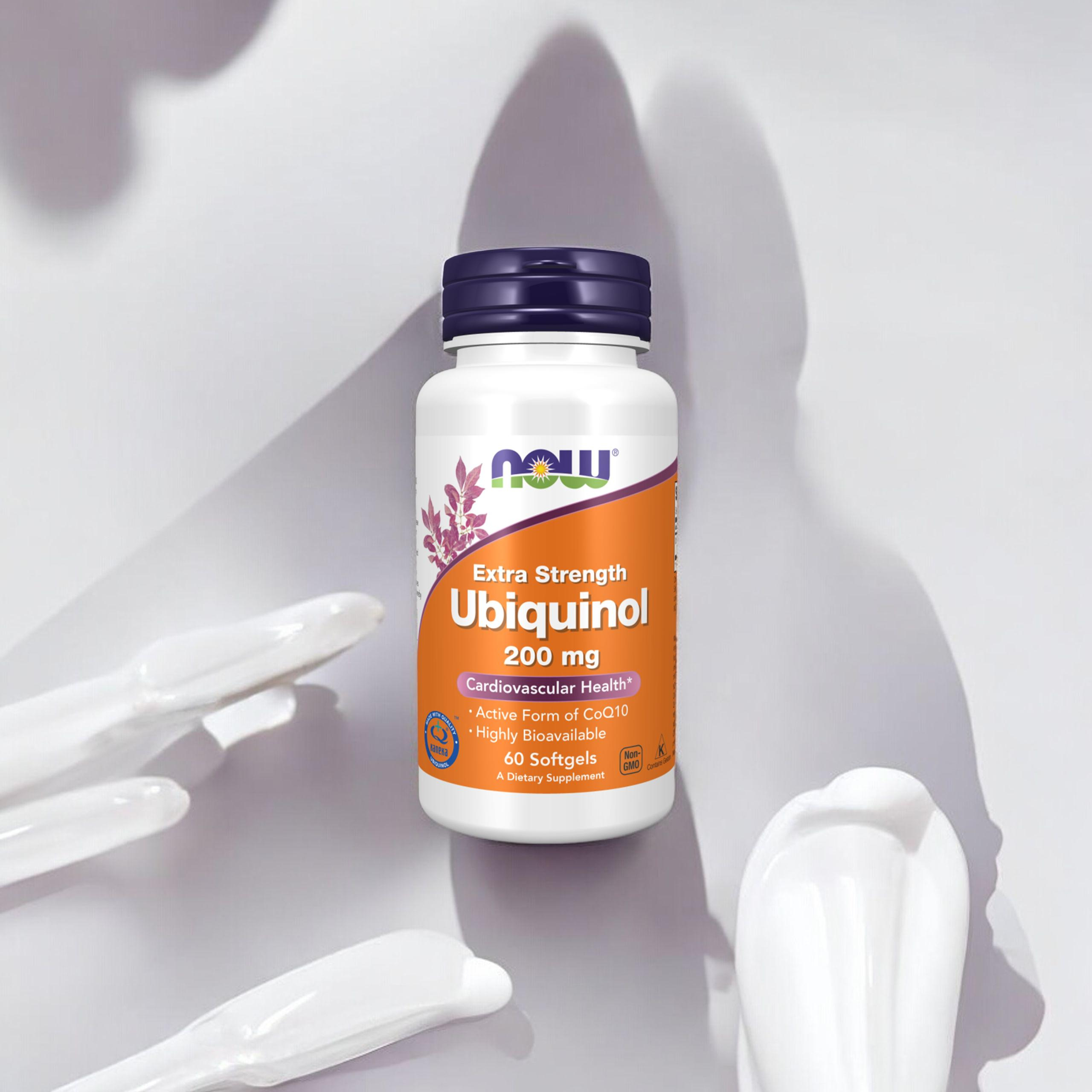 NOW Ubiquinol Extra Strength 200mg - 60softgels