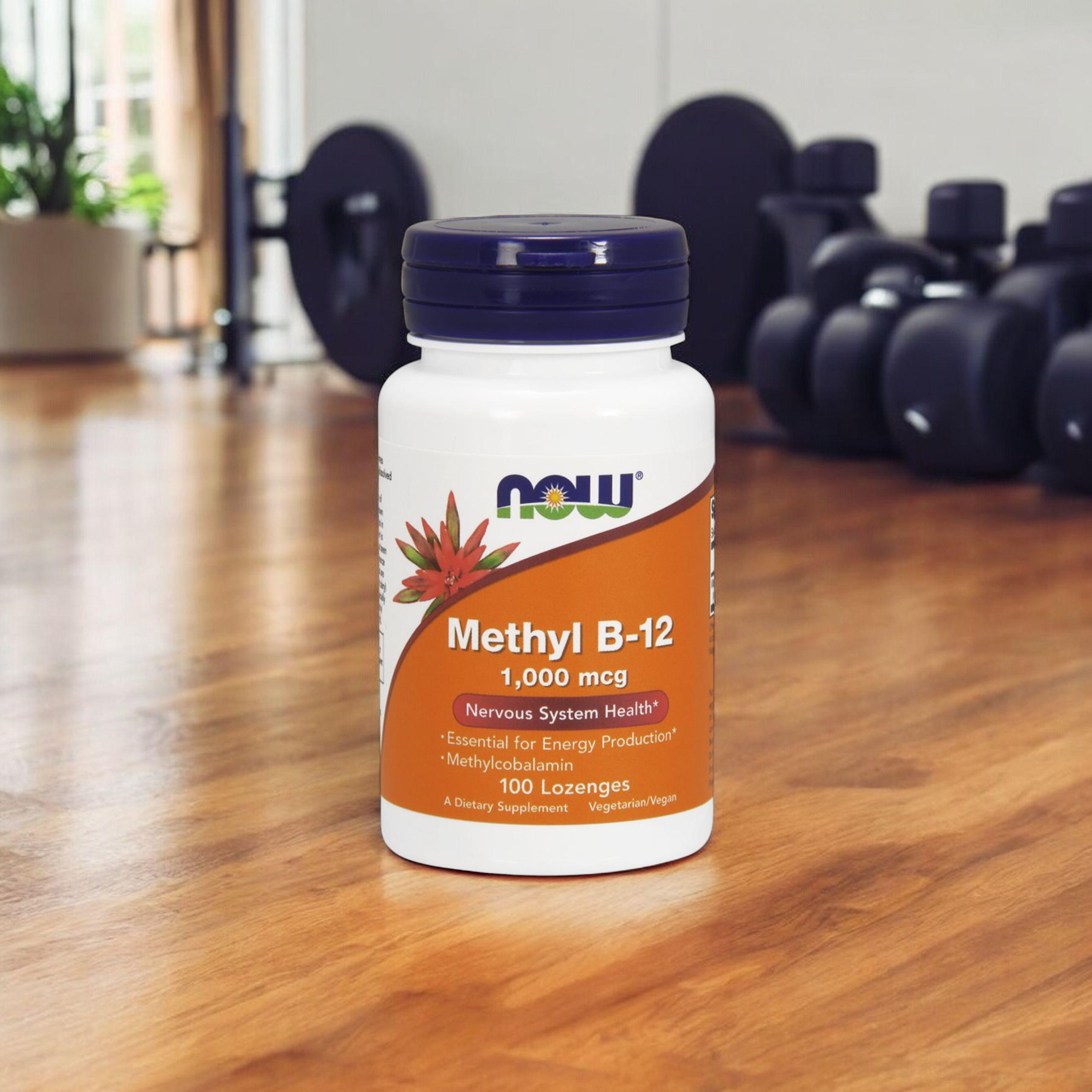 NOW Methyl B-12 1000mcg - 100 lozenges