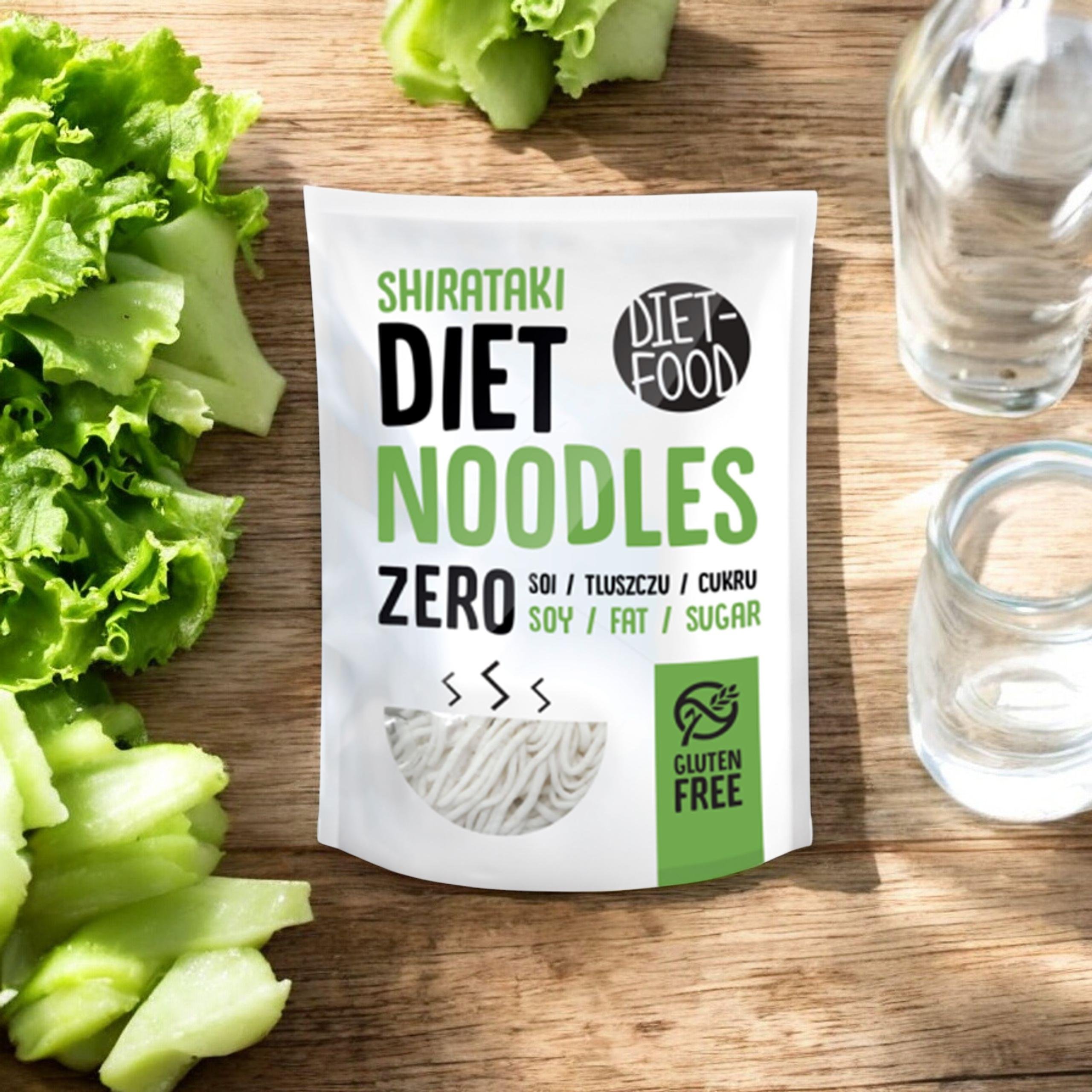 DIET FOOD Diet Noodles - 200g - Těstoviny Konjac