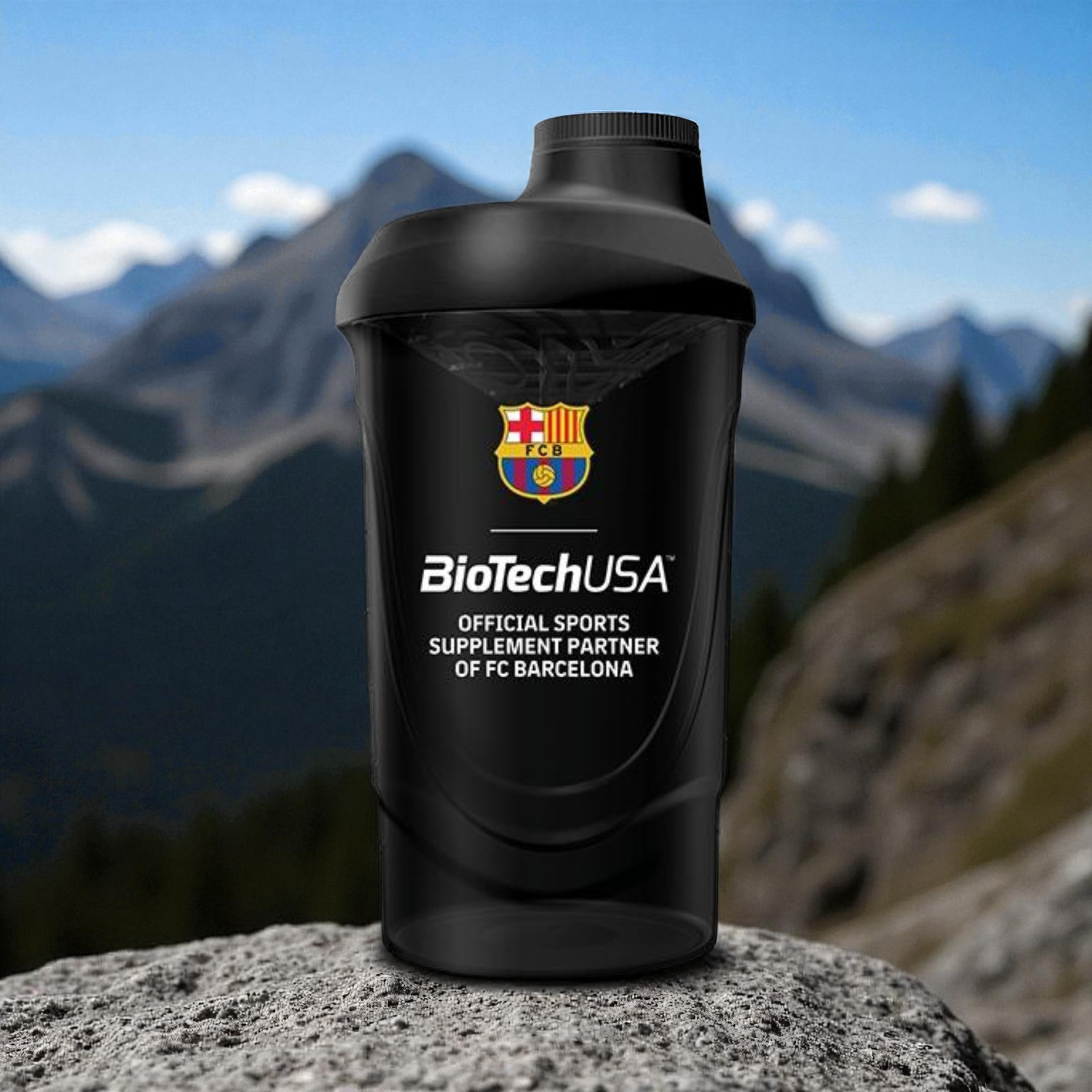 BIOTECH - FC Barcelona Shaker - 600ml - Černý