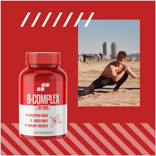 MP NUTRITION Vitamin B-Complex - 90tabs - Komplex Vitamín B