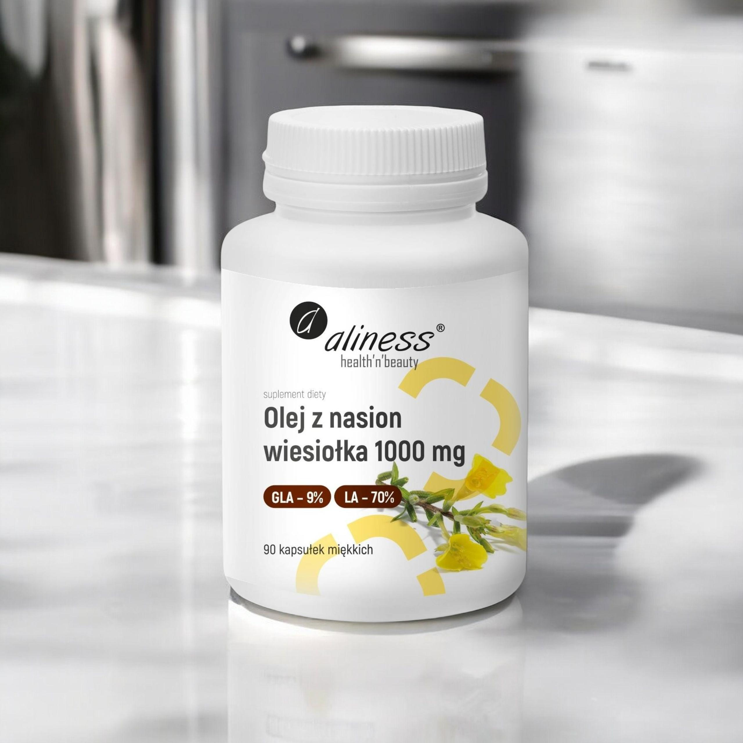 ALINESS - Olej z pupalky dvouleté 1000mg - 90caps.