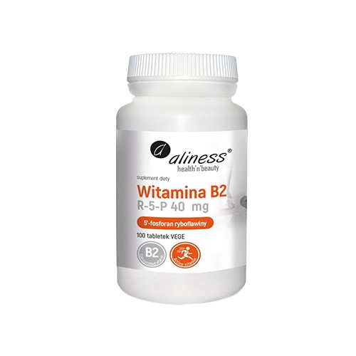 ALINESS - Vitamín B2 R-5-P 40mg - 100vtabs.