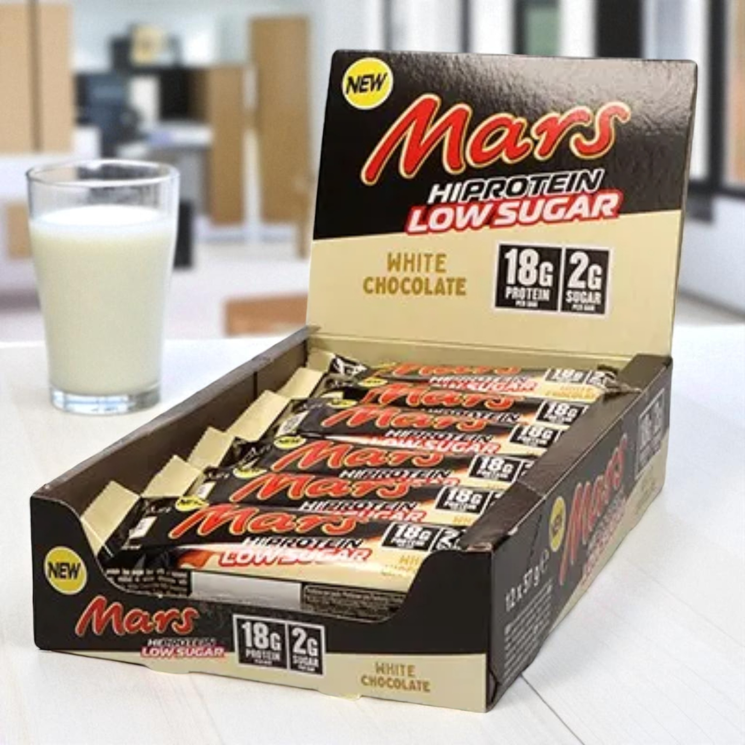 Mars - Tyčinka Mars HIProtein LS - 12x 57g - Bílá čokoláda