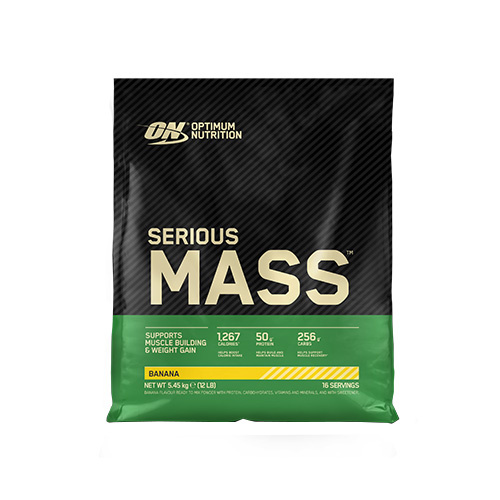 OPTIMUM NUTRITION Serious Mass - 5450g - Banana - VYPRODEJ - 30-11