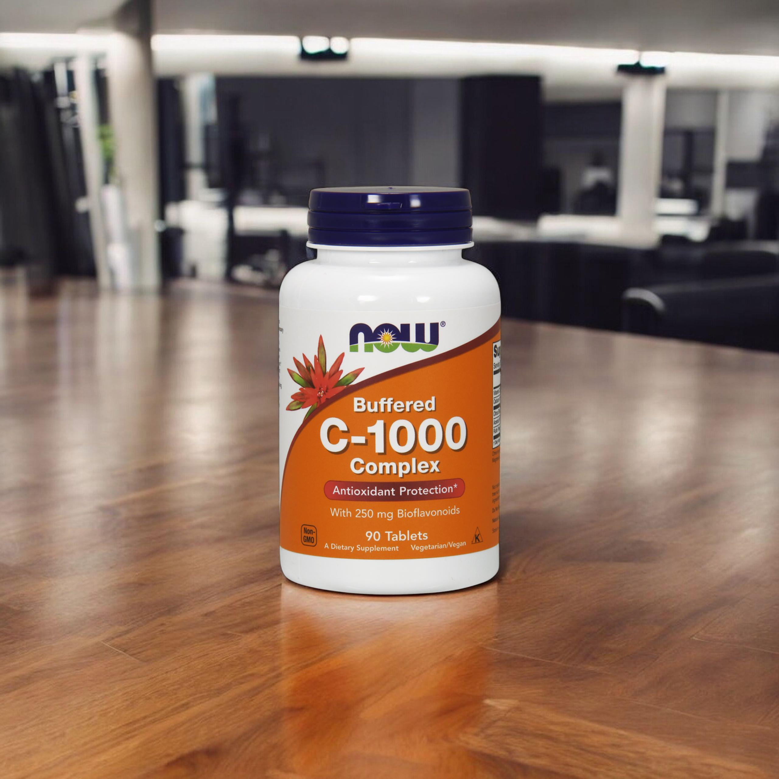 NOW Vitamin C-1000 Complex Buffered - 90tab