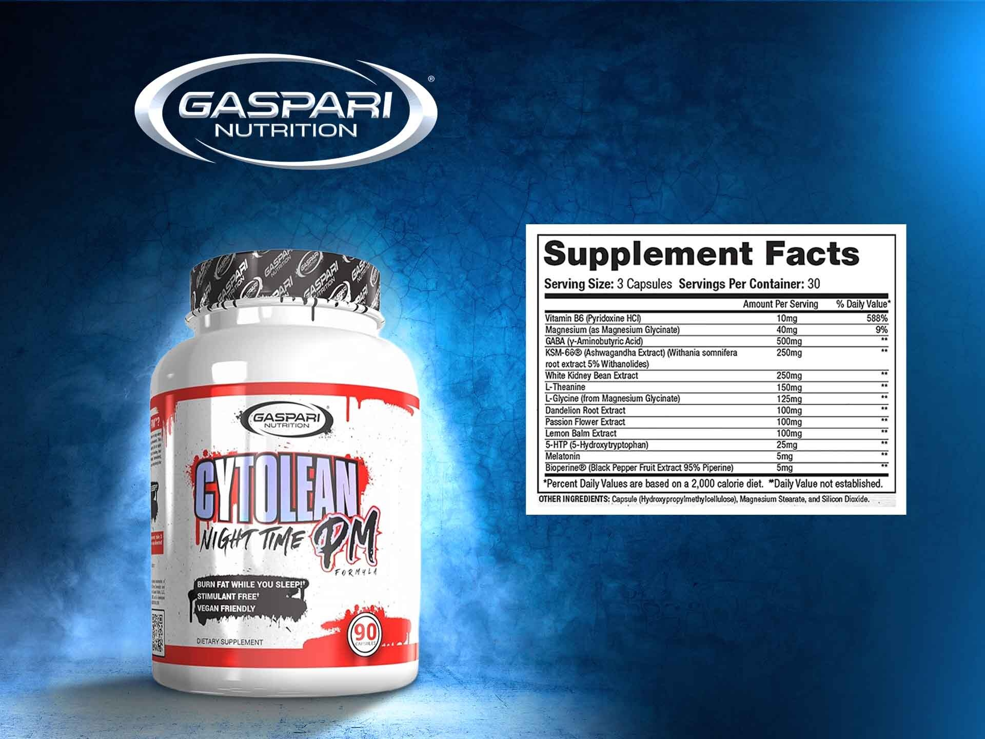 GASPARI NUTRITION - Cytolean PM Formula - 90caps. 