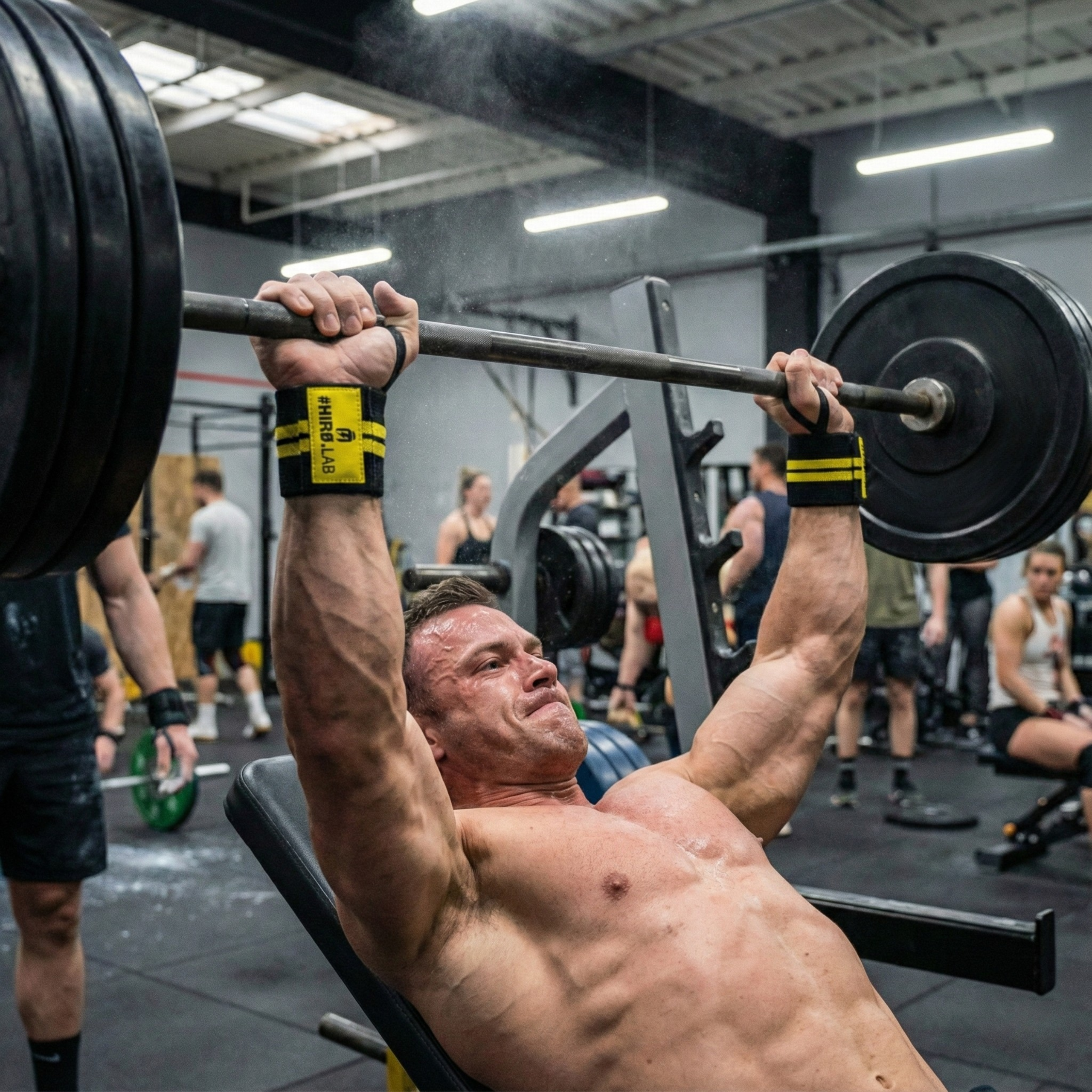 HIRO.LAB Wrist Wraps - Zpevňující pásky na zápěstí