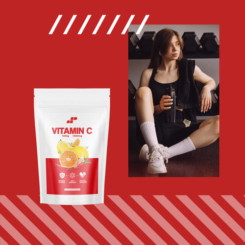 MP NUTRITION 100% Vitamin C 1000mg - 1000g - Vitamín C