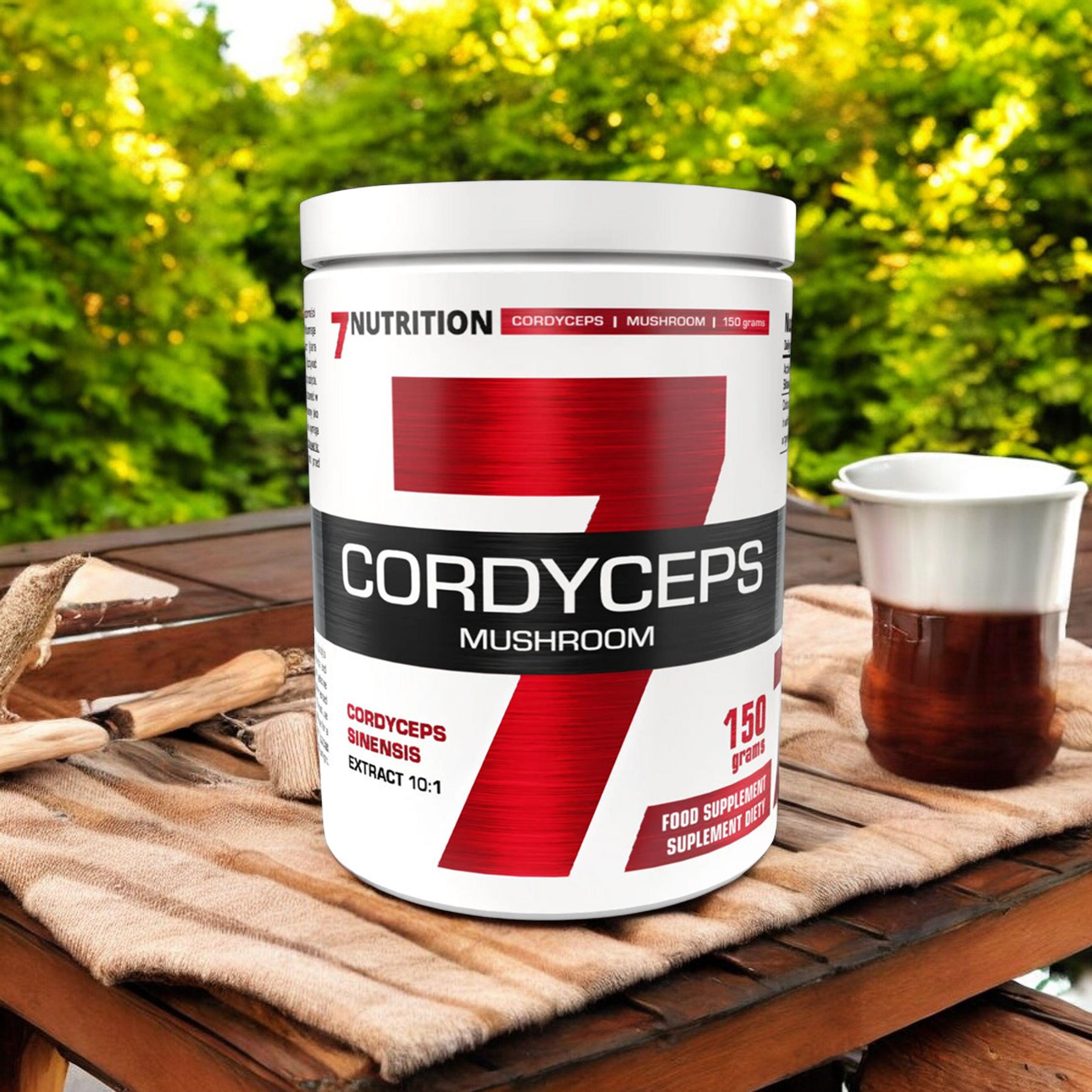 7 NUTRITION Cordyceps Mushroom - 150g - Housenice čínská