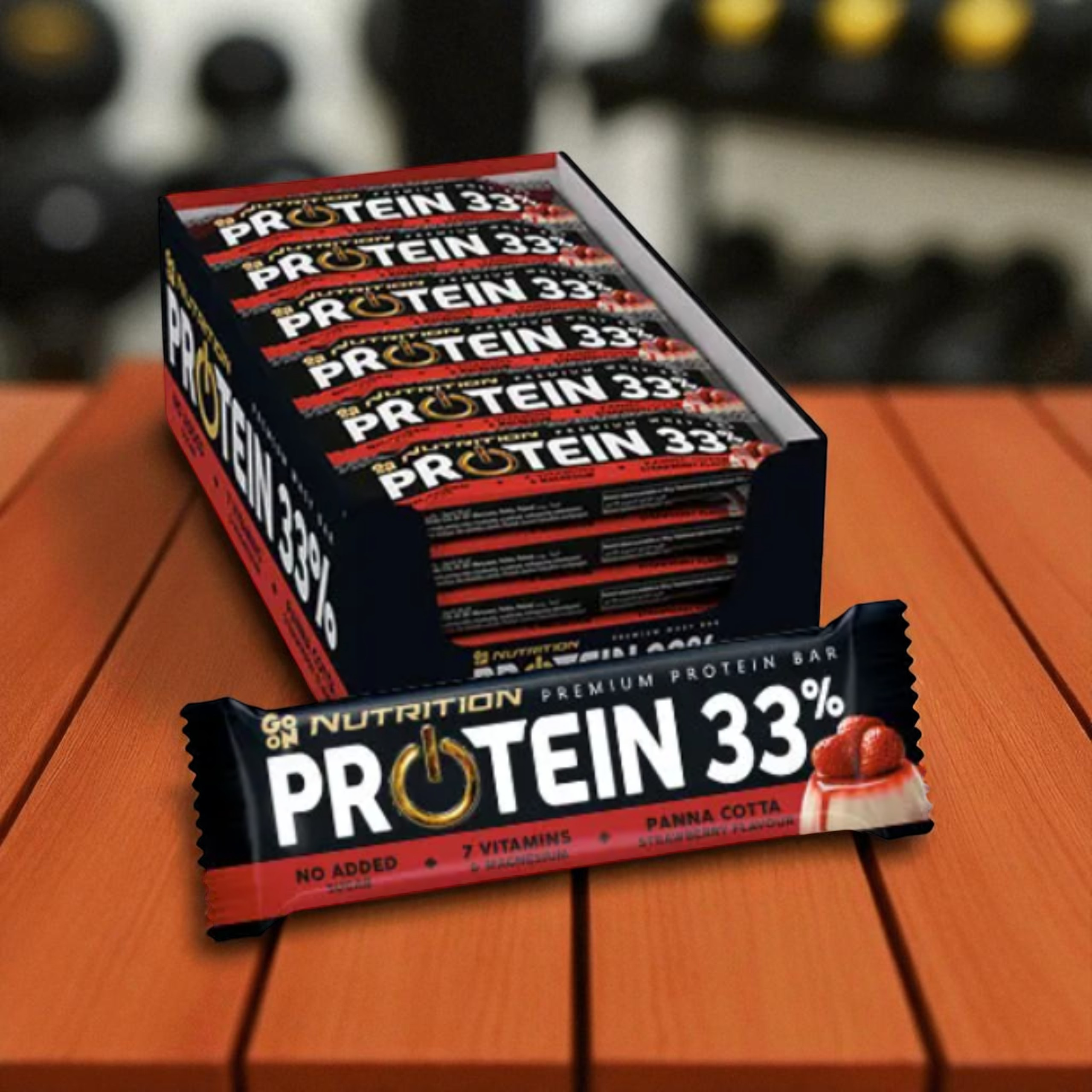 GO ON NUTRITION - Tyčinka Go OnProtein 33% - 25x 50g