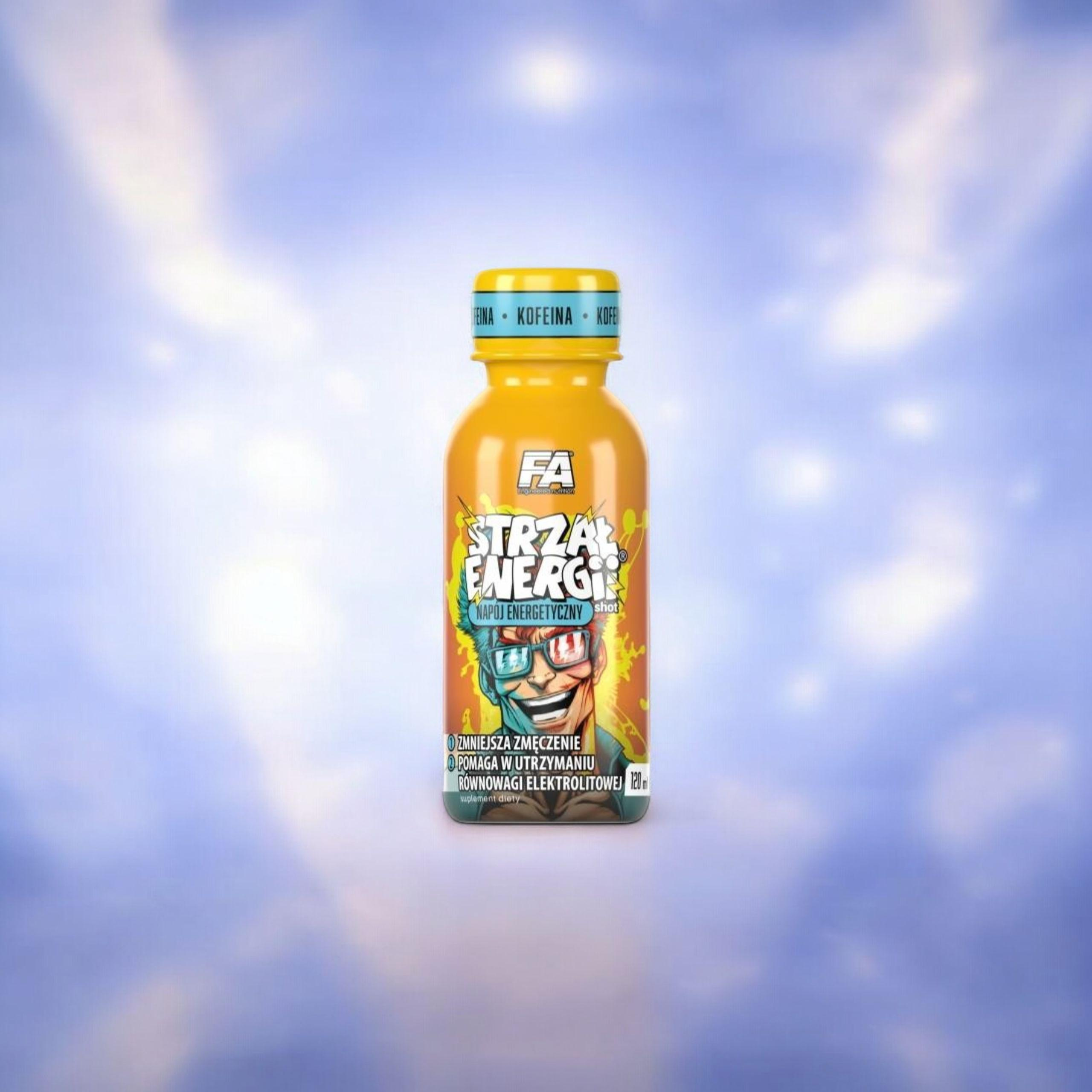 FITNESS AUTHORITY - Energetický Shot - 12x 120ml - Hroznové Víno Hruška