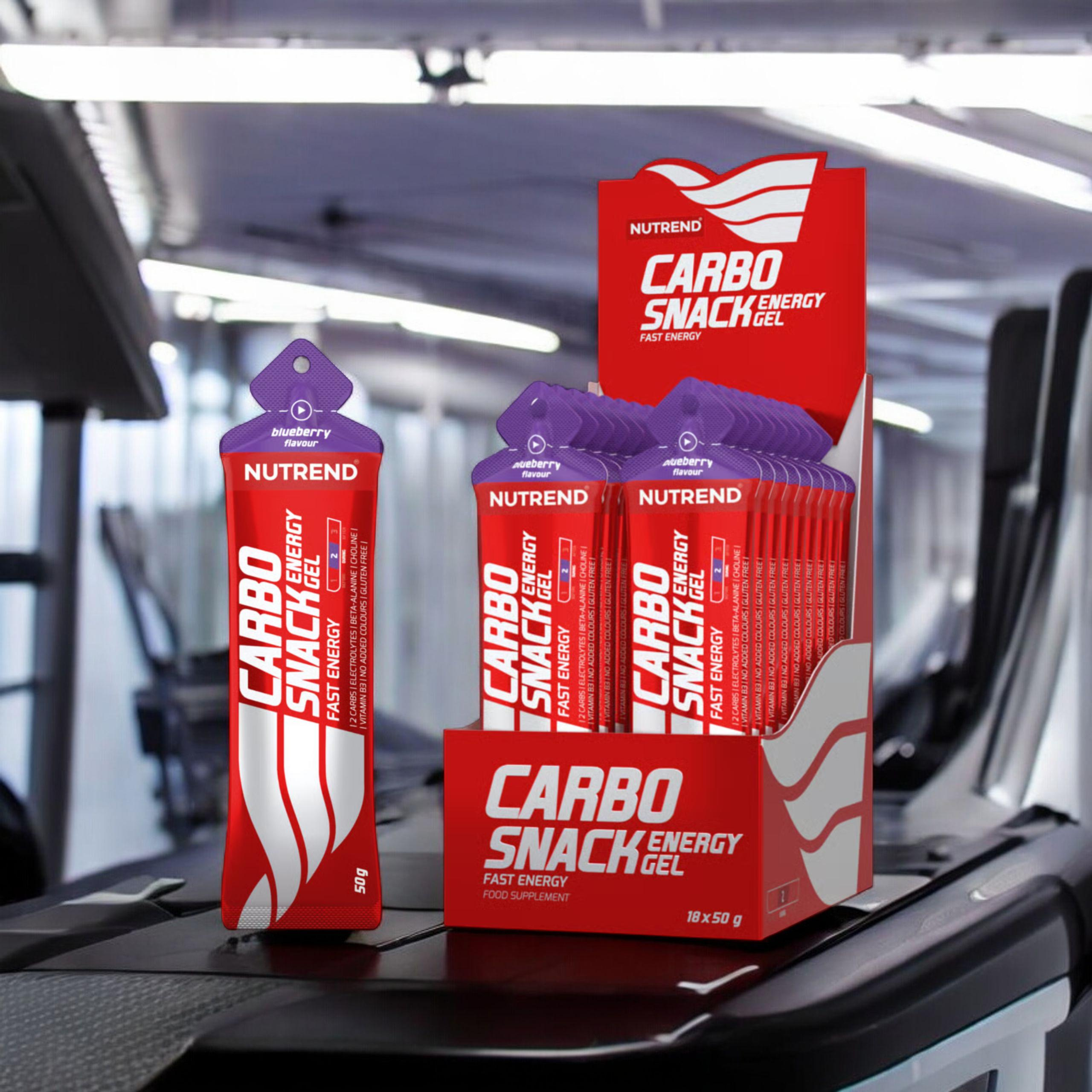 NUTREND - Carbosnack - 18x 50g - Borůvka