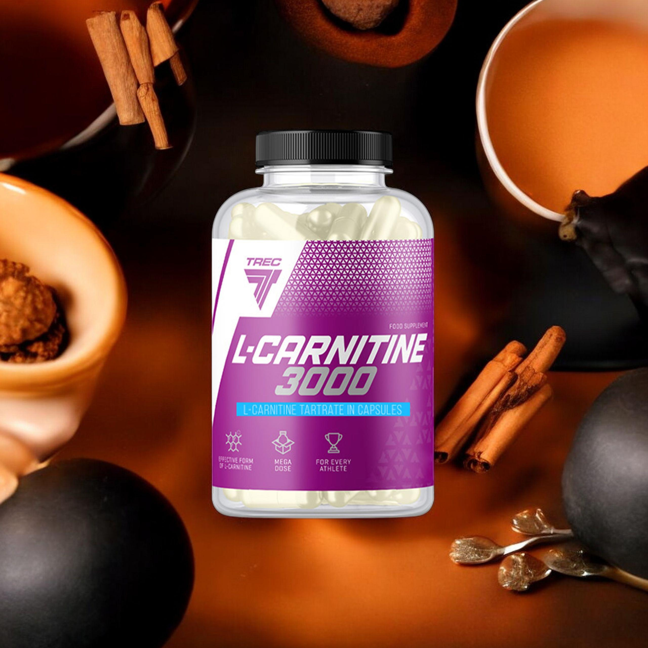 TREC L-Carnitine 3000 - 60caps. - L-Karnityna
