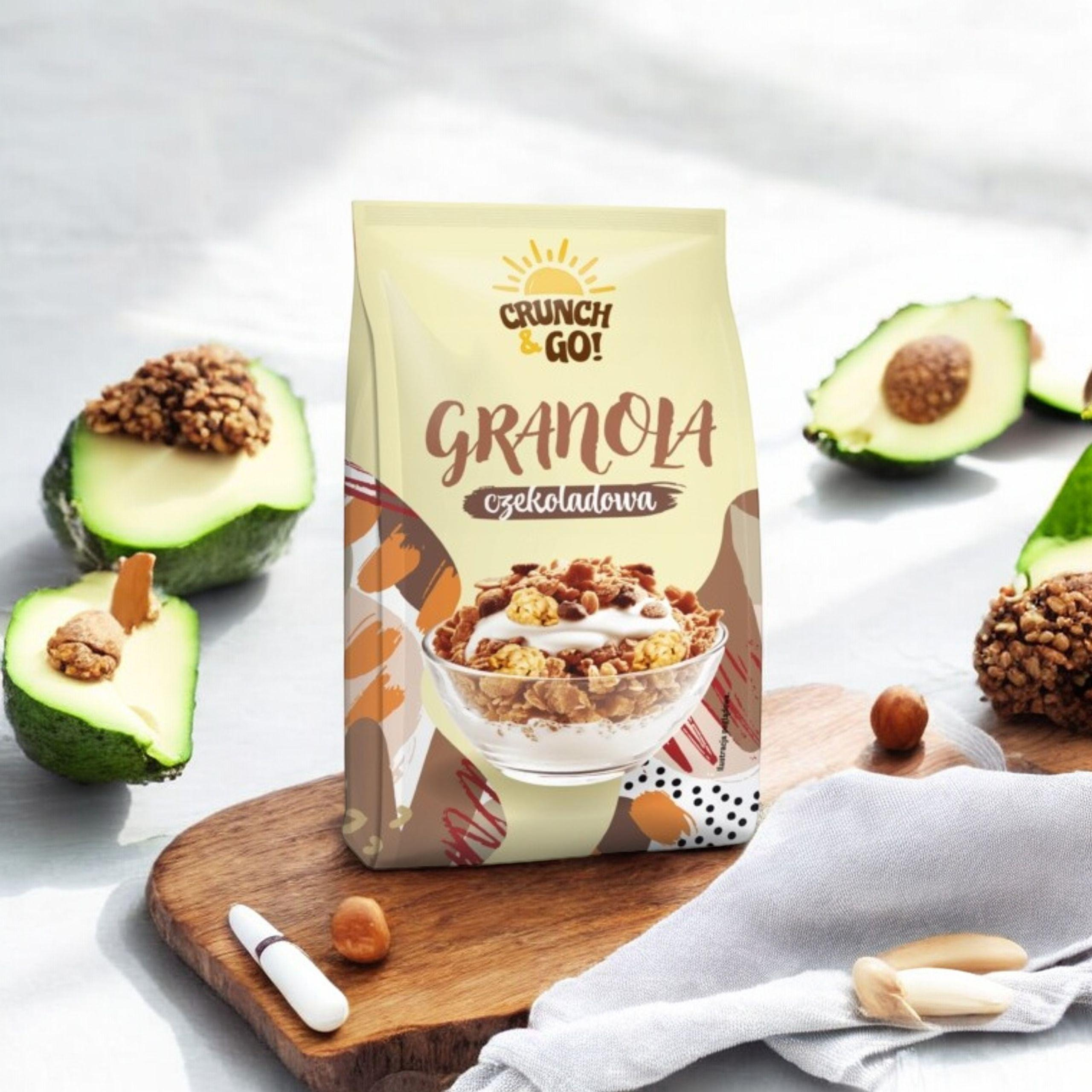 SANTE Granola Crunch&Go - 380g - Czekolada