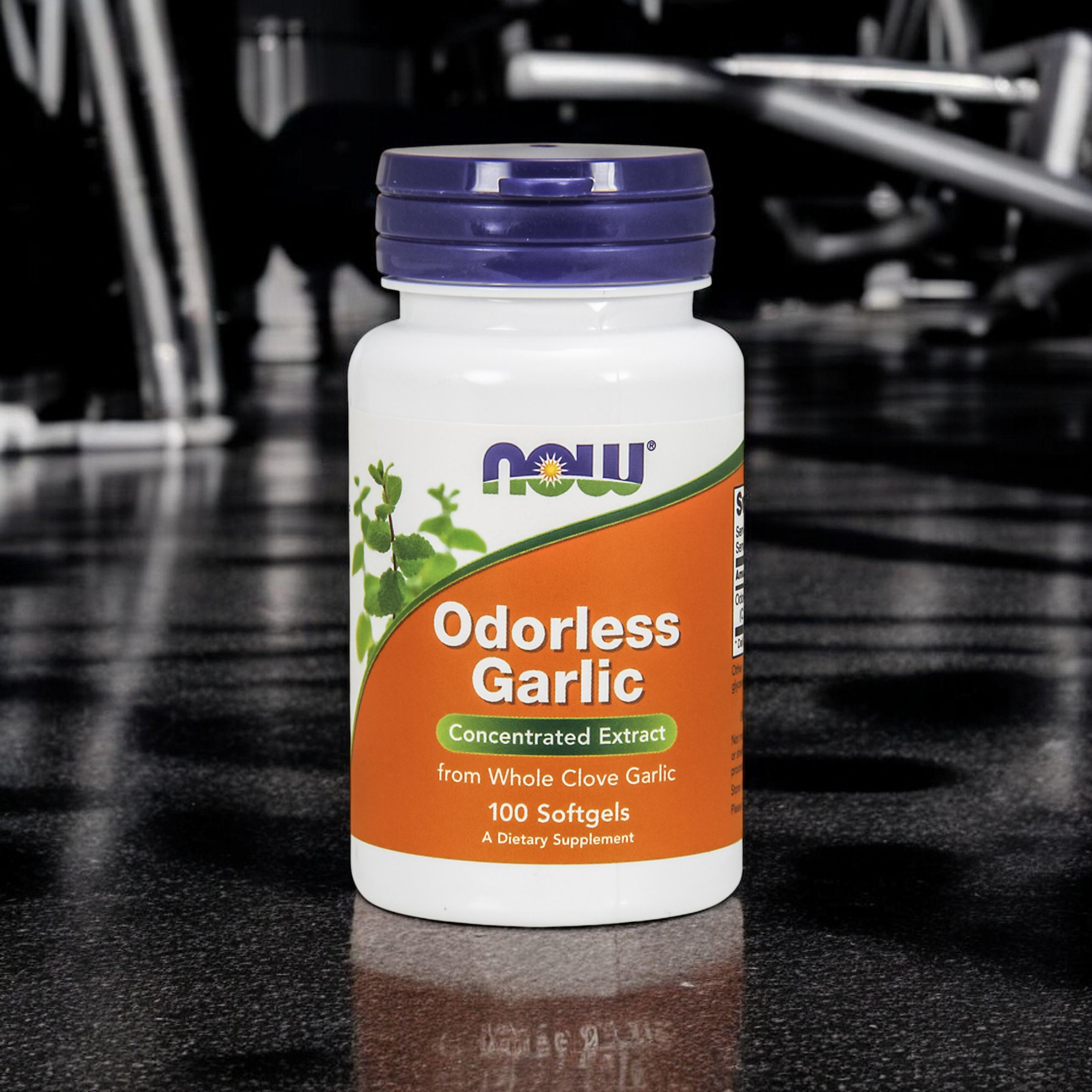 NOW Odorless Garlic - 100soft gels
