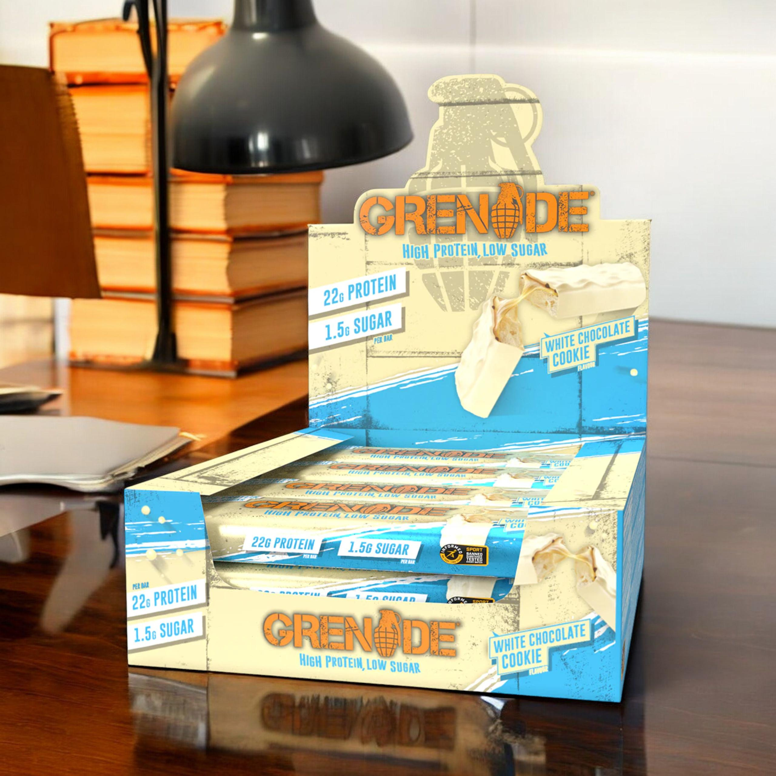 GRENADE - Proteinová tyčinka - 12x 60g