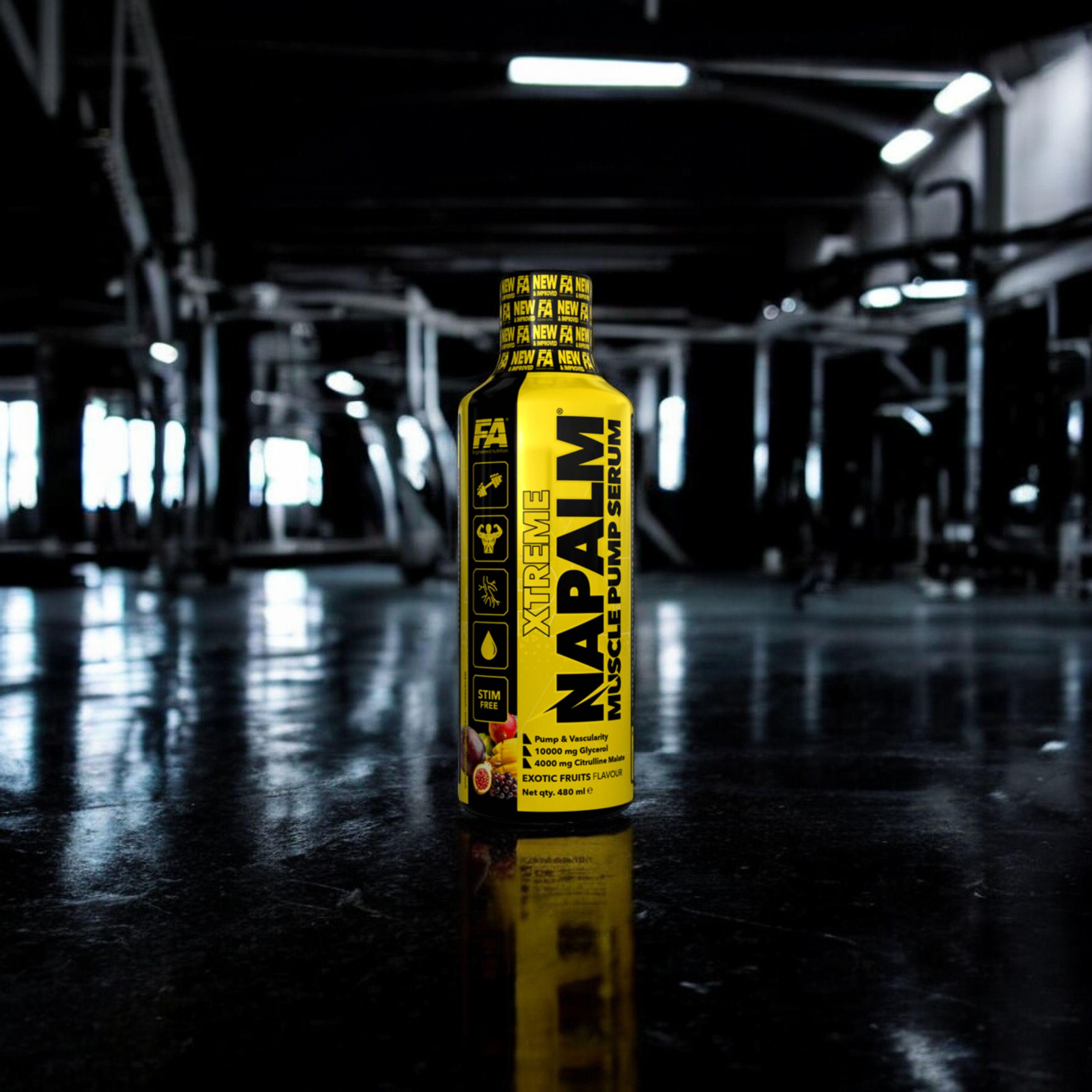 FITNESS AUTHORITY Napalm Muscle Pump Serum - 480ml - ExoticFruits - VÝPRODEJ - 31-03