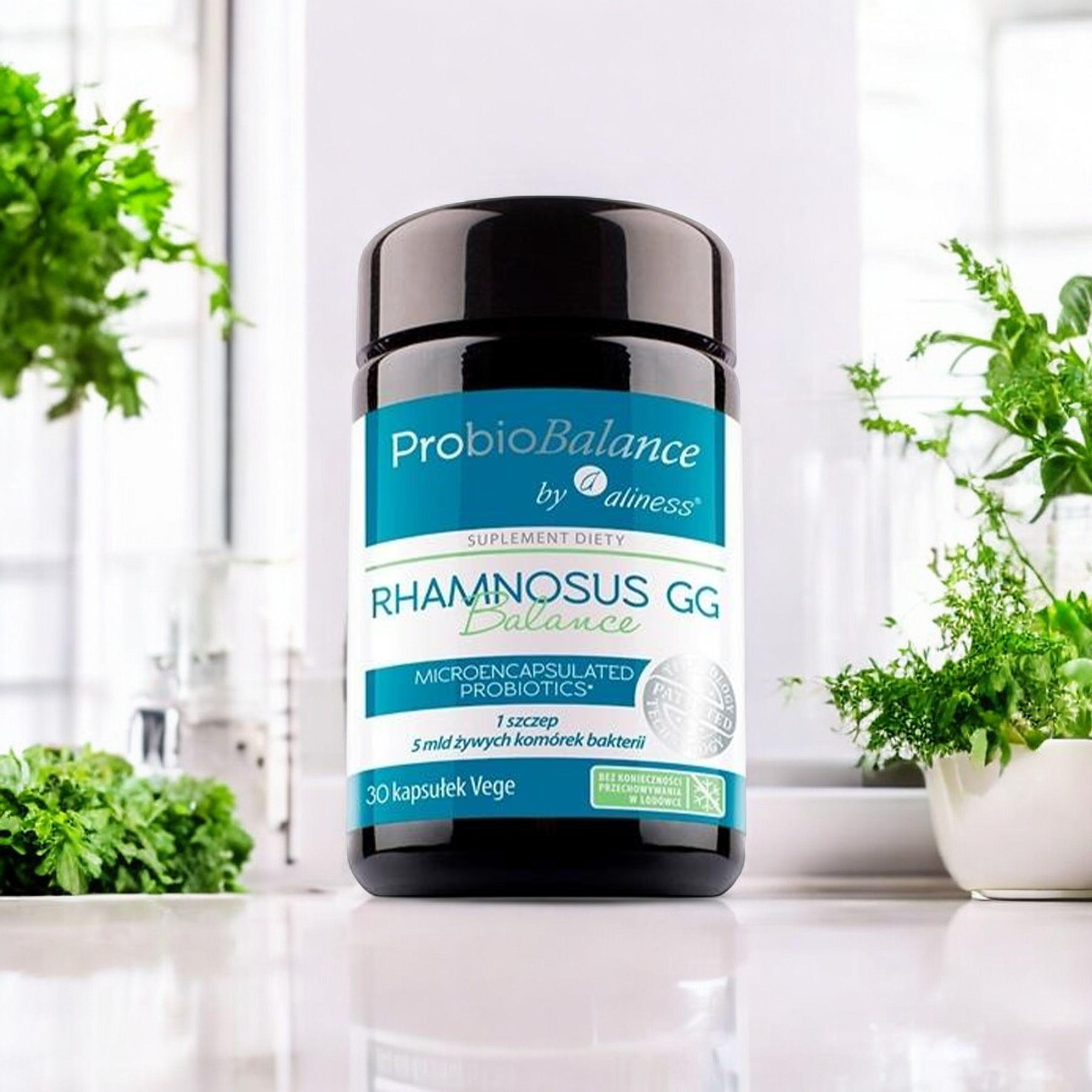 ALINESS - Rhamnosus GG Balance 5 miliard - 30 rostlinných kapslí.
