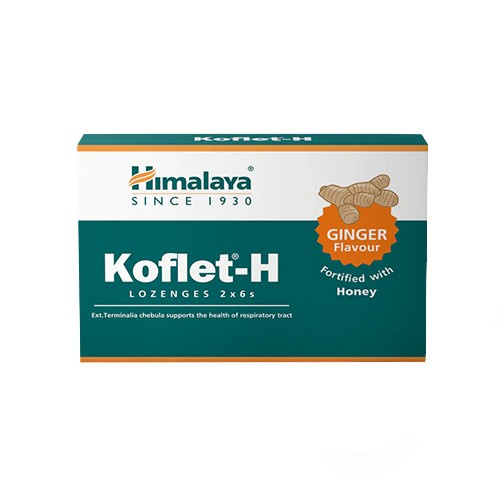 HIMALAYA Koflet-H - 12lozenges - Pastilky na cucání