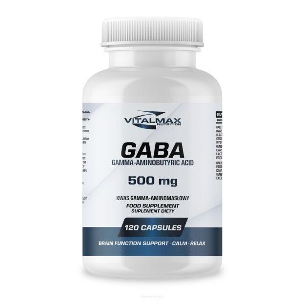 VITALMAX - GABA 500mg - 120 kapslí