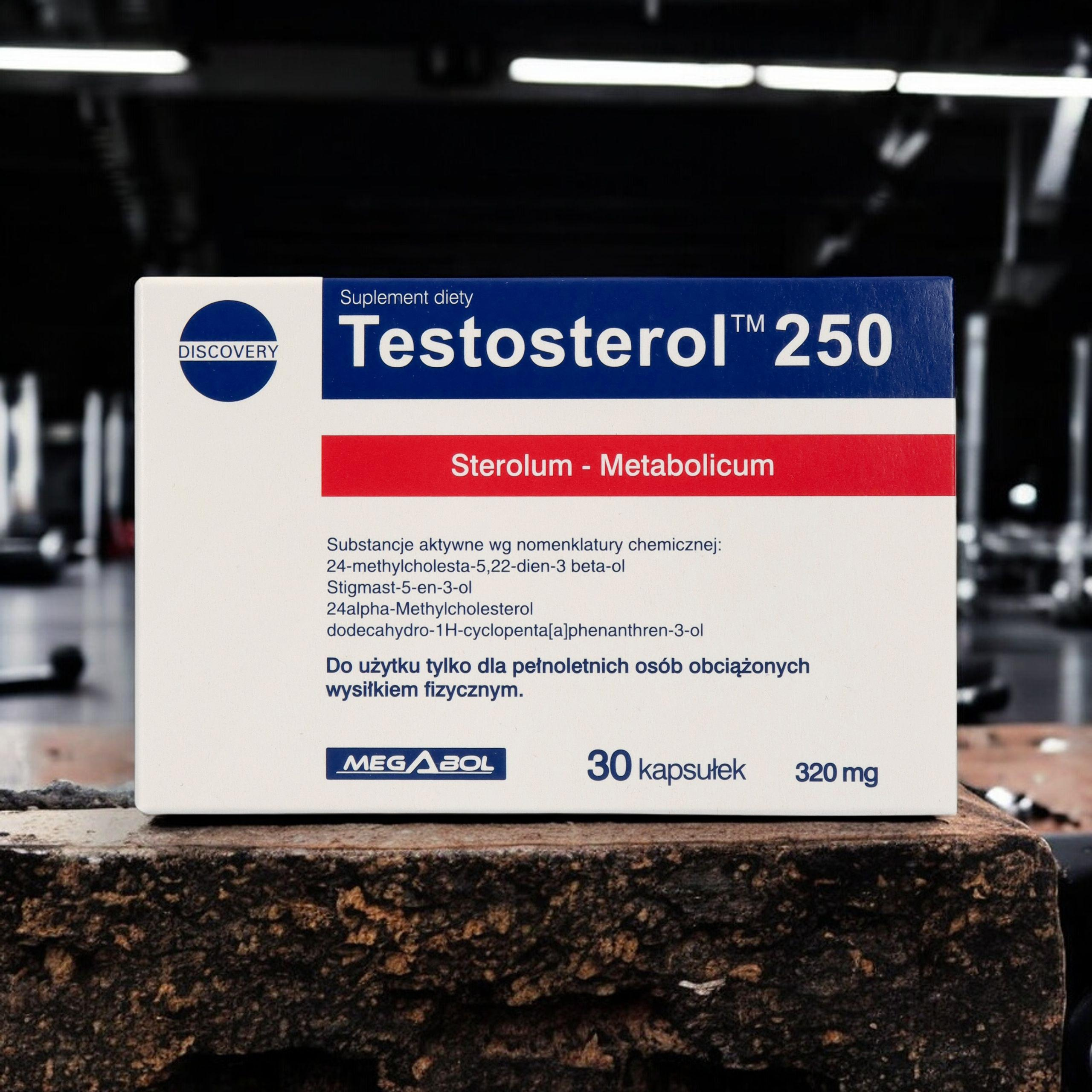 MEGABOL Testosterol 250 - 30caps