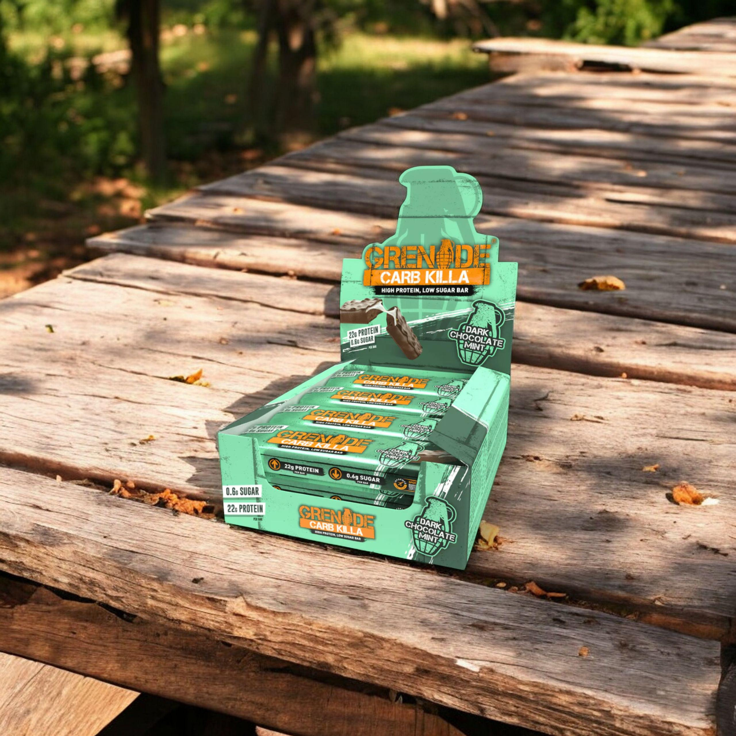 GRENADE - Proteinová tyčinka - 60g x12