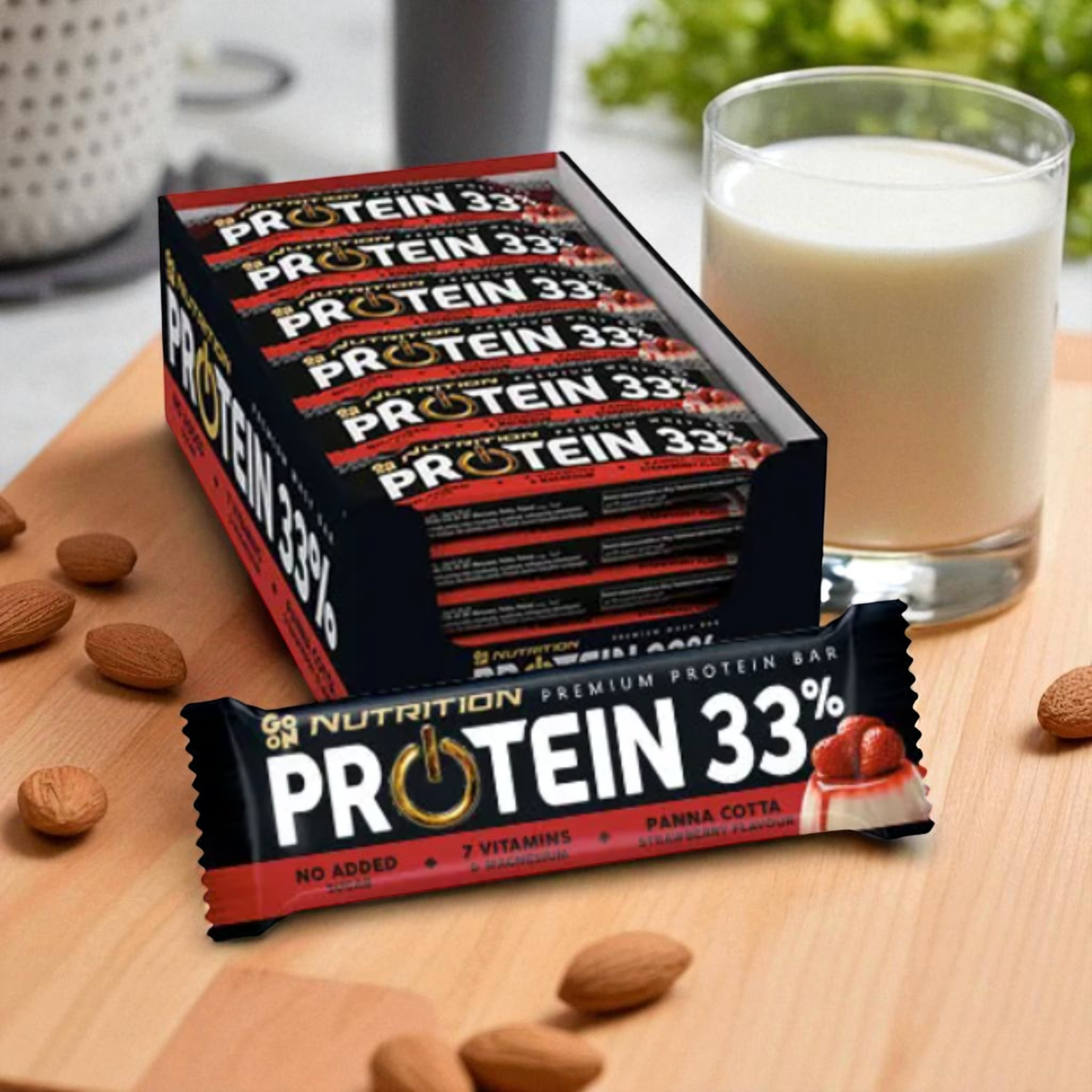 GO ON NUTRITION - Tyčinka Go OnProtein 33% - 25x 50g
