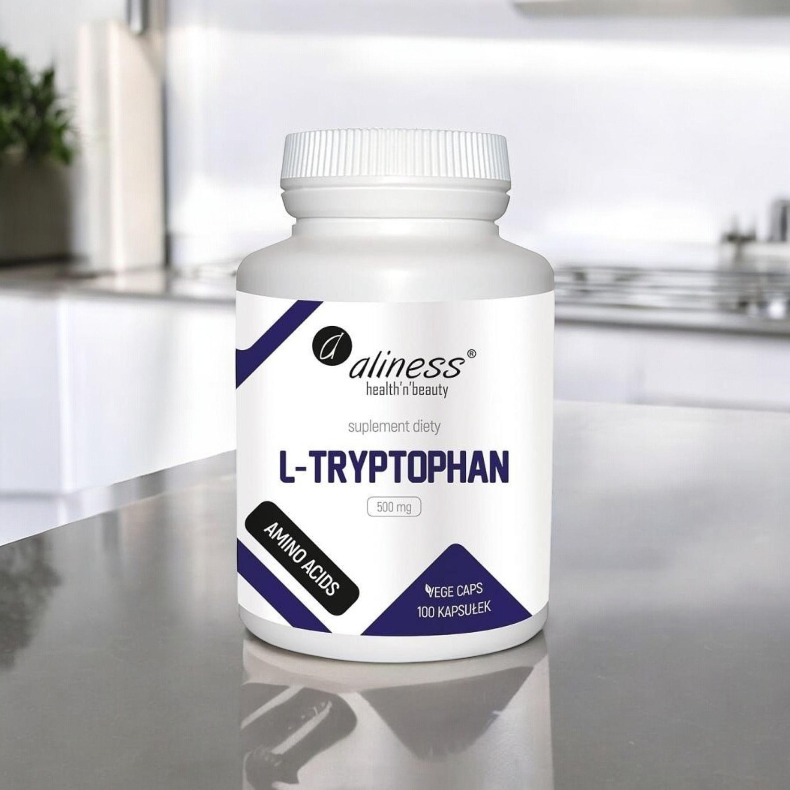 ALINESS - L-Tryptophan 500mg - 100vcaps.