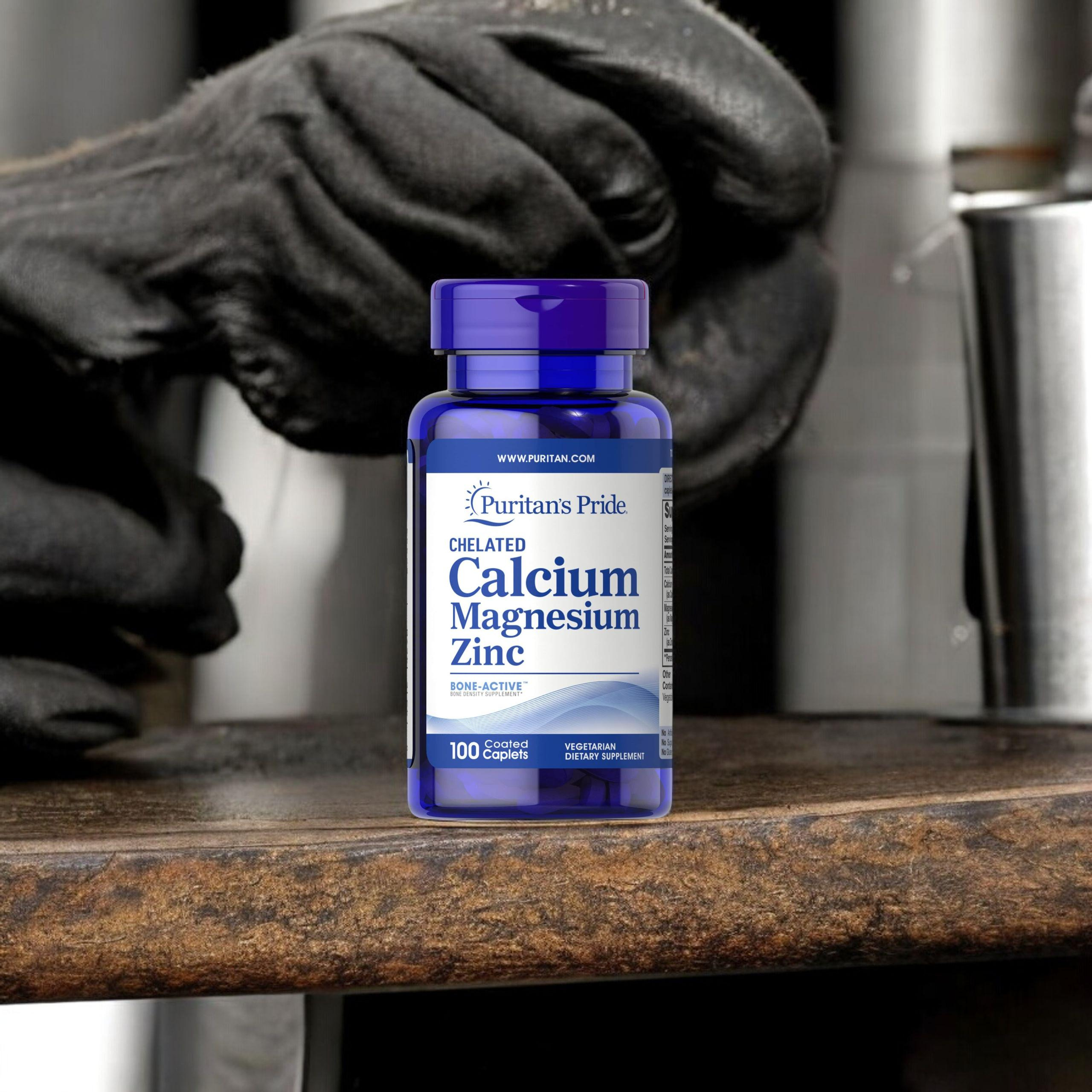 Puritan's Pride Calcium Magnesium Zinc - 100caplets