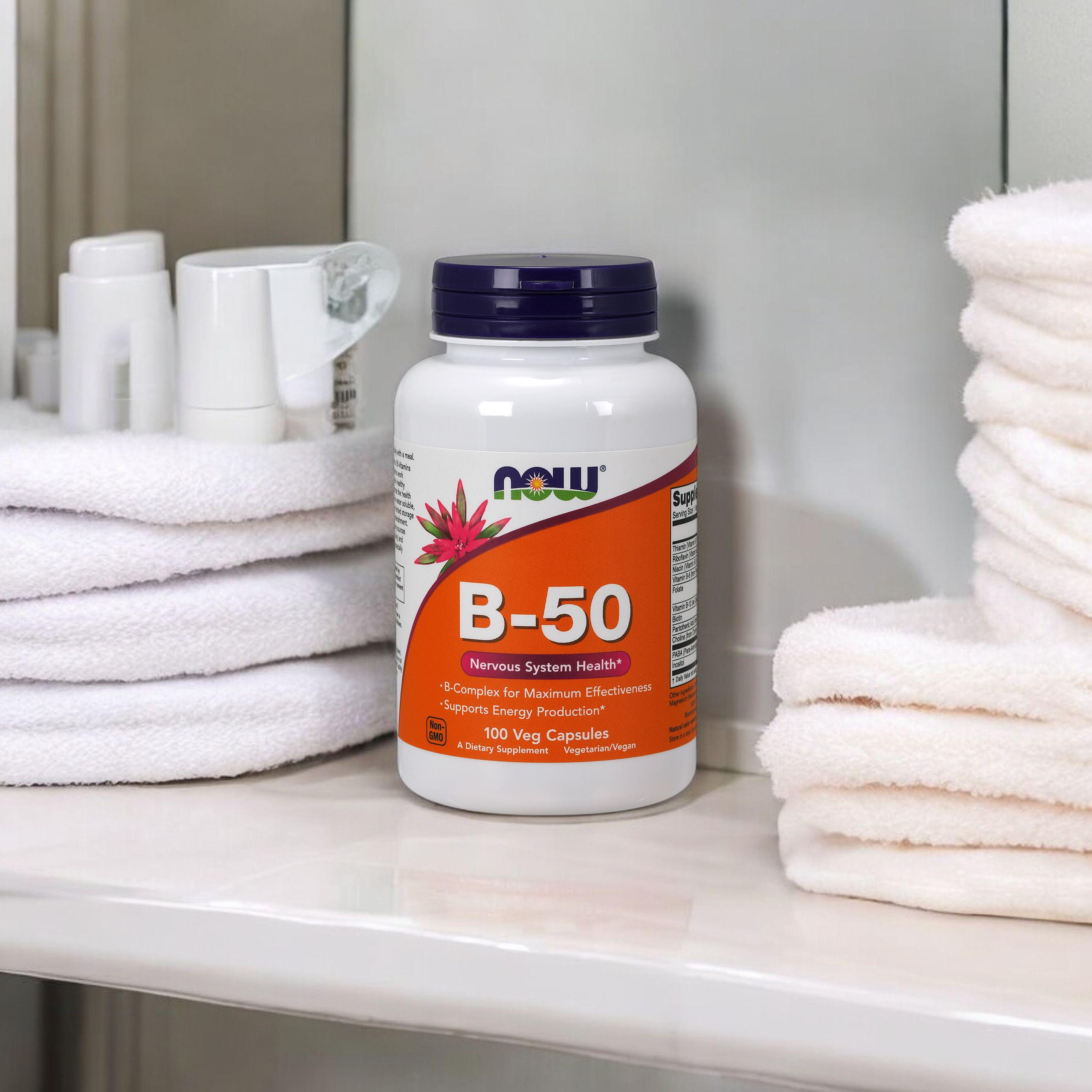 NOW Vitamin B-50 - 100vcaps